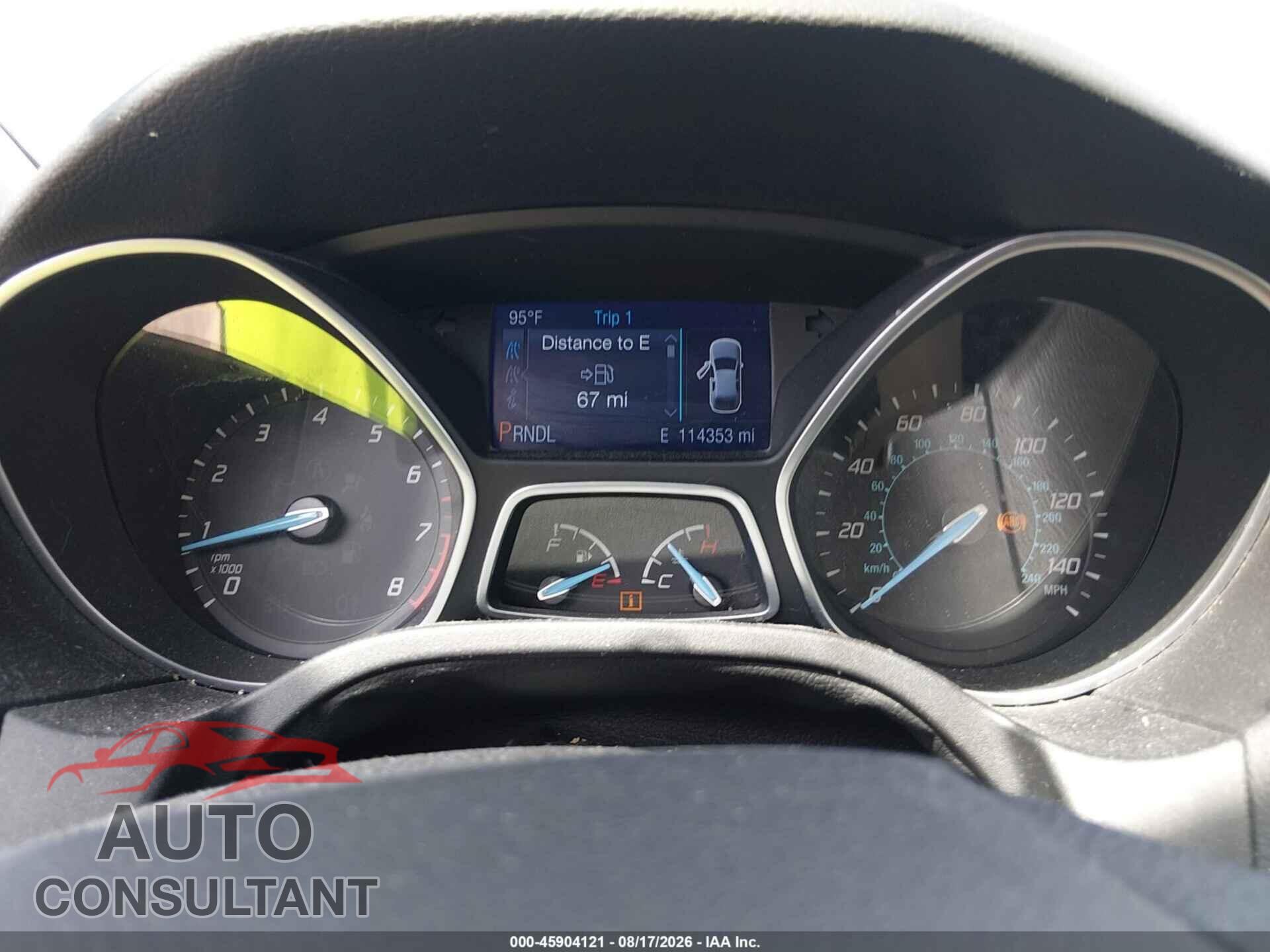 FORD FOCUS 2014 - 1FADP3F22EL181590