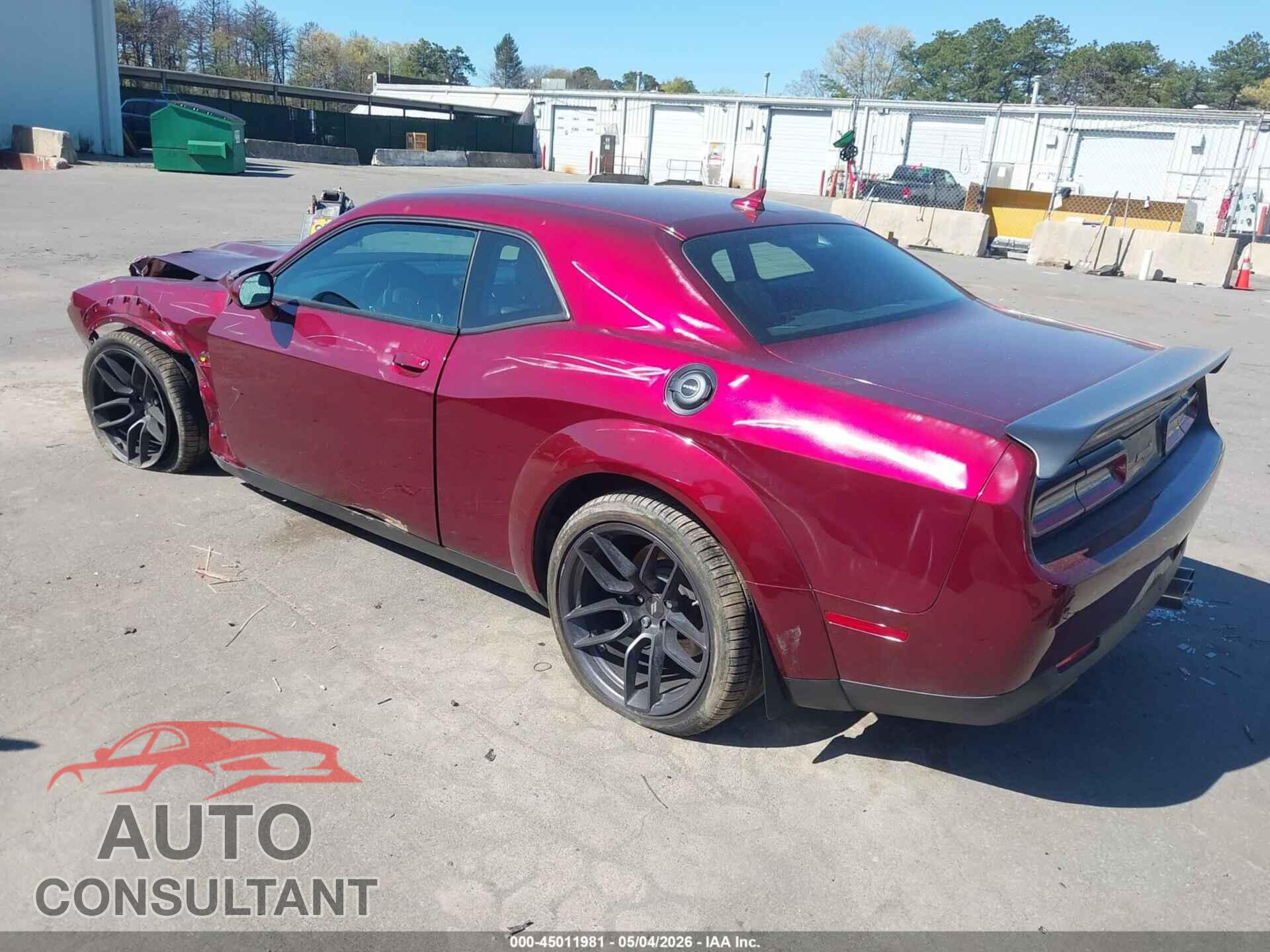 DODGE CHALLENGER 2021 - 2C3CDZFJ4MH582938