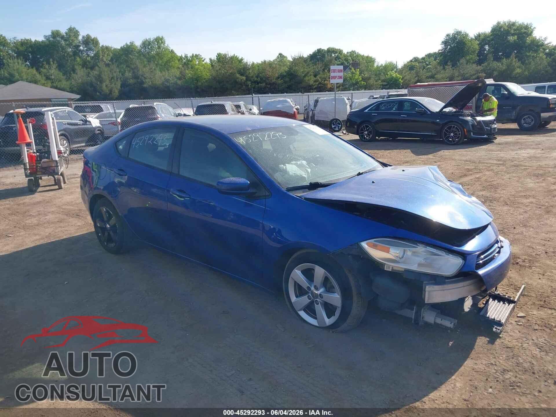DODGE DART 2014 - 1C3CDFAA1ED677610