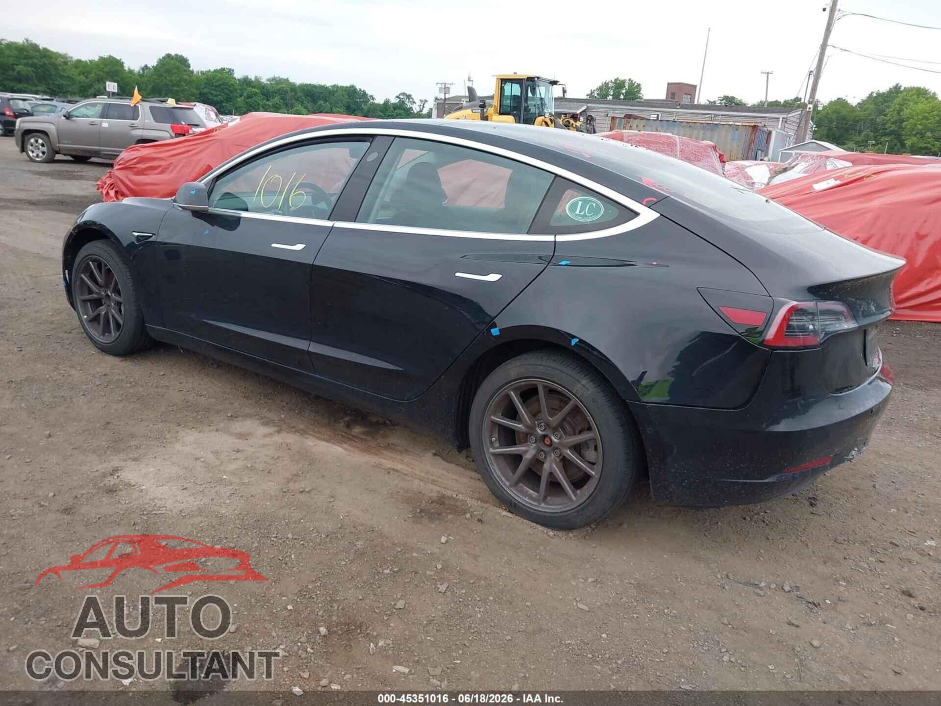 TESLA MODEL 3 2019 - 5YJ3E1EA4KF425764