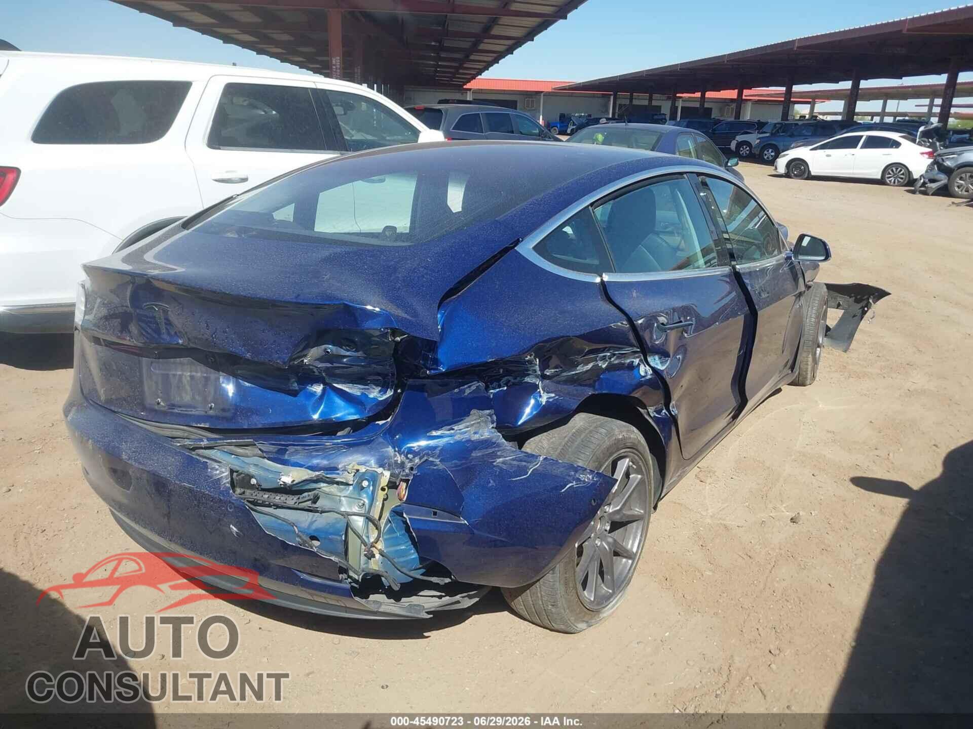 TESLA MODEL 3 2018 - 5YJ3E1EA4JF160620