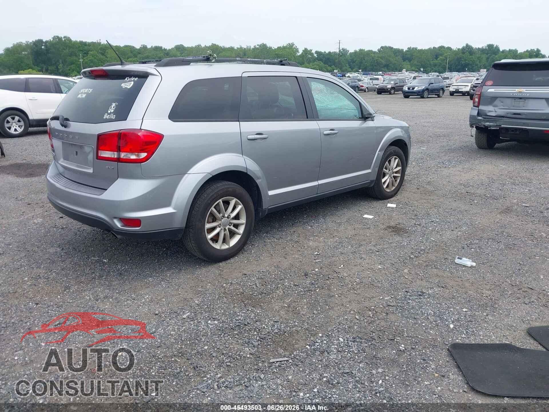 DODGE JOURNEY 2017 - 3C4PDDBGXHT577864