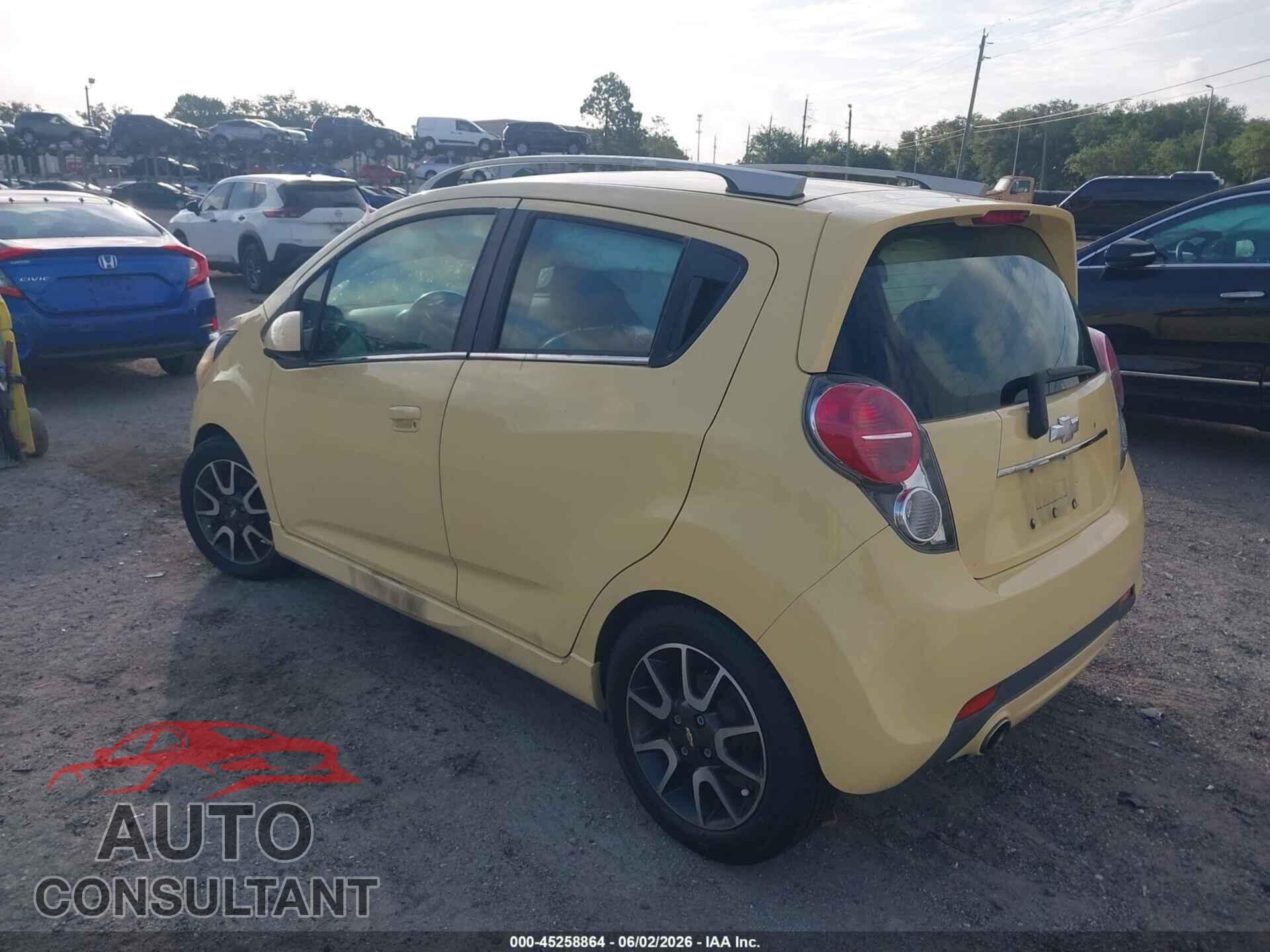 CHEVROLET SPARK 2013 - KL8CF6S98DC608078
