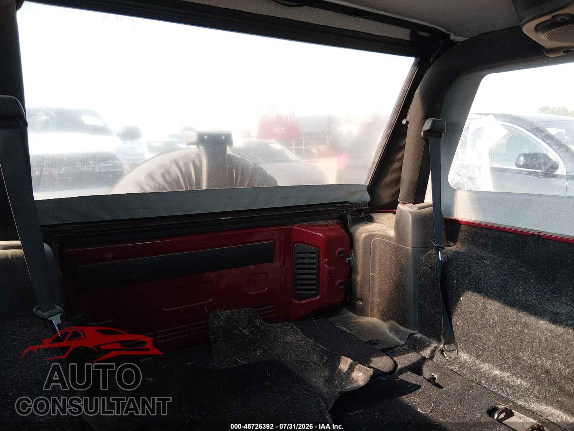 JEEP WRANGLER 2012 - 1C4AJWAG1CL151996