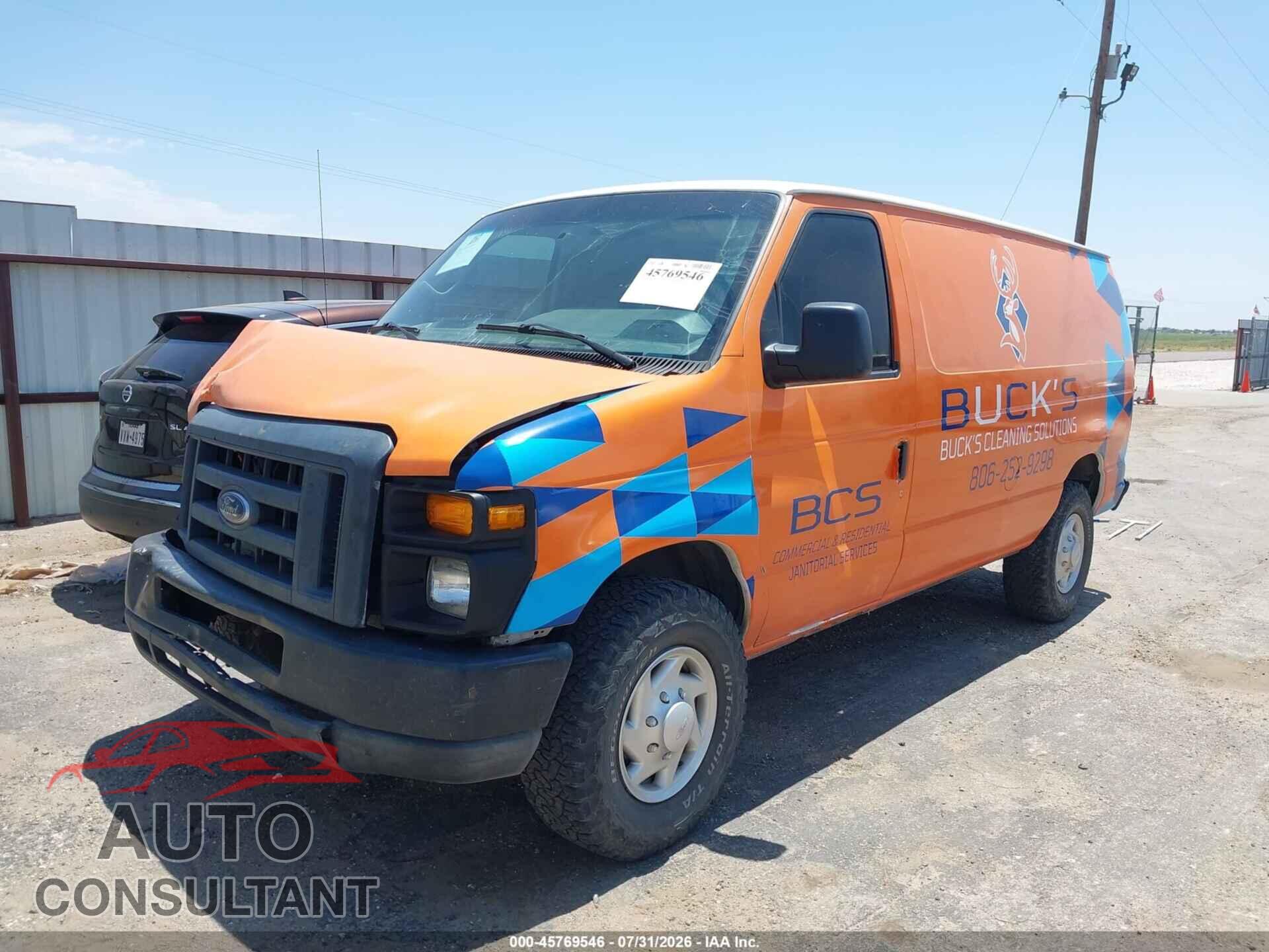 FORD E-250 2013 - 1FTNE2EL2DDA68613