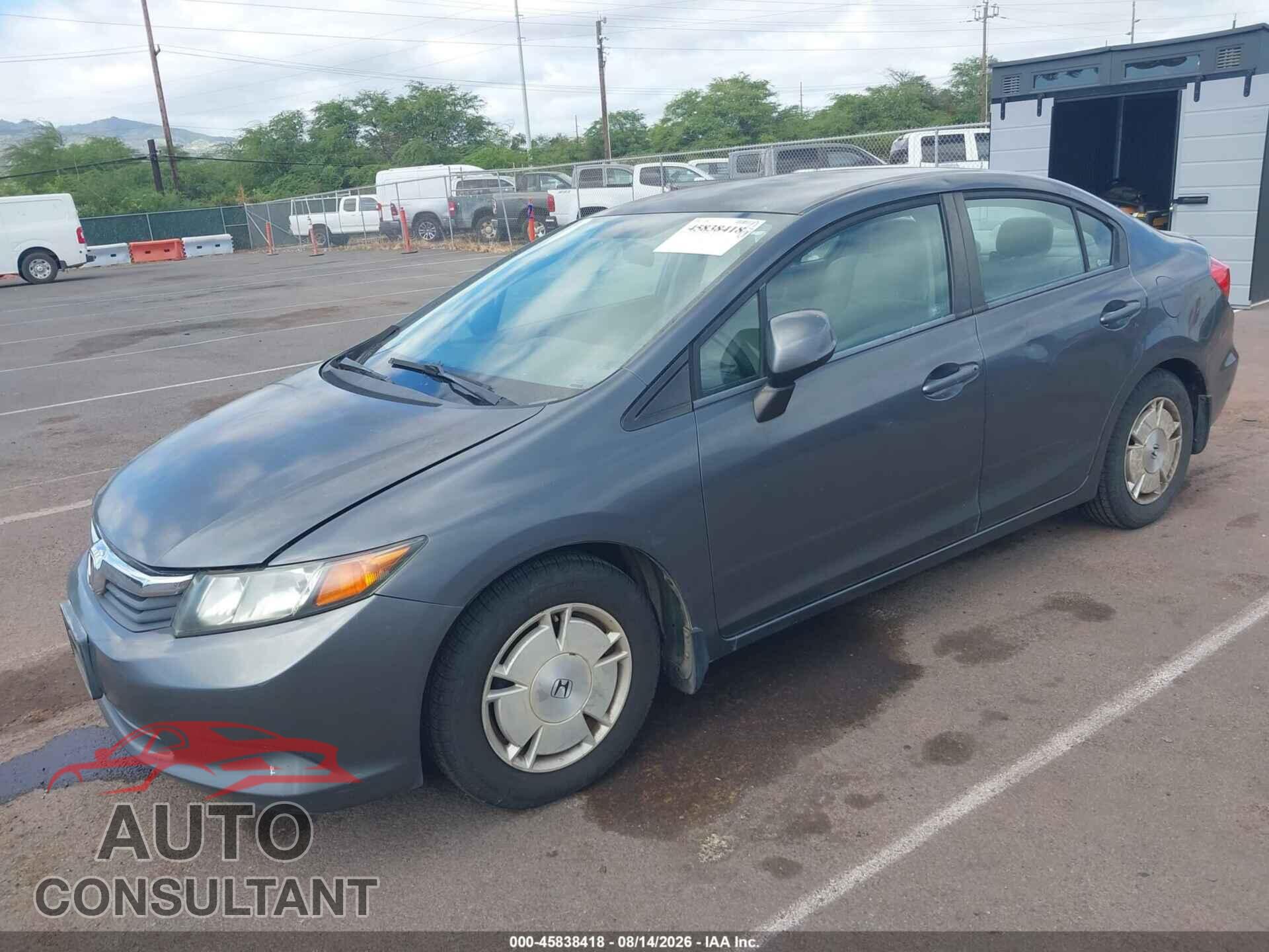 HONDA CIVIC 2012 - 2HGFB2F61CH317895