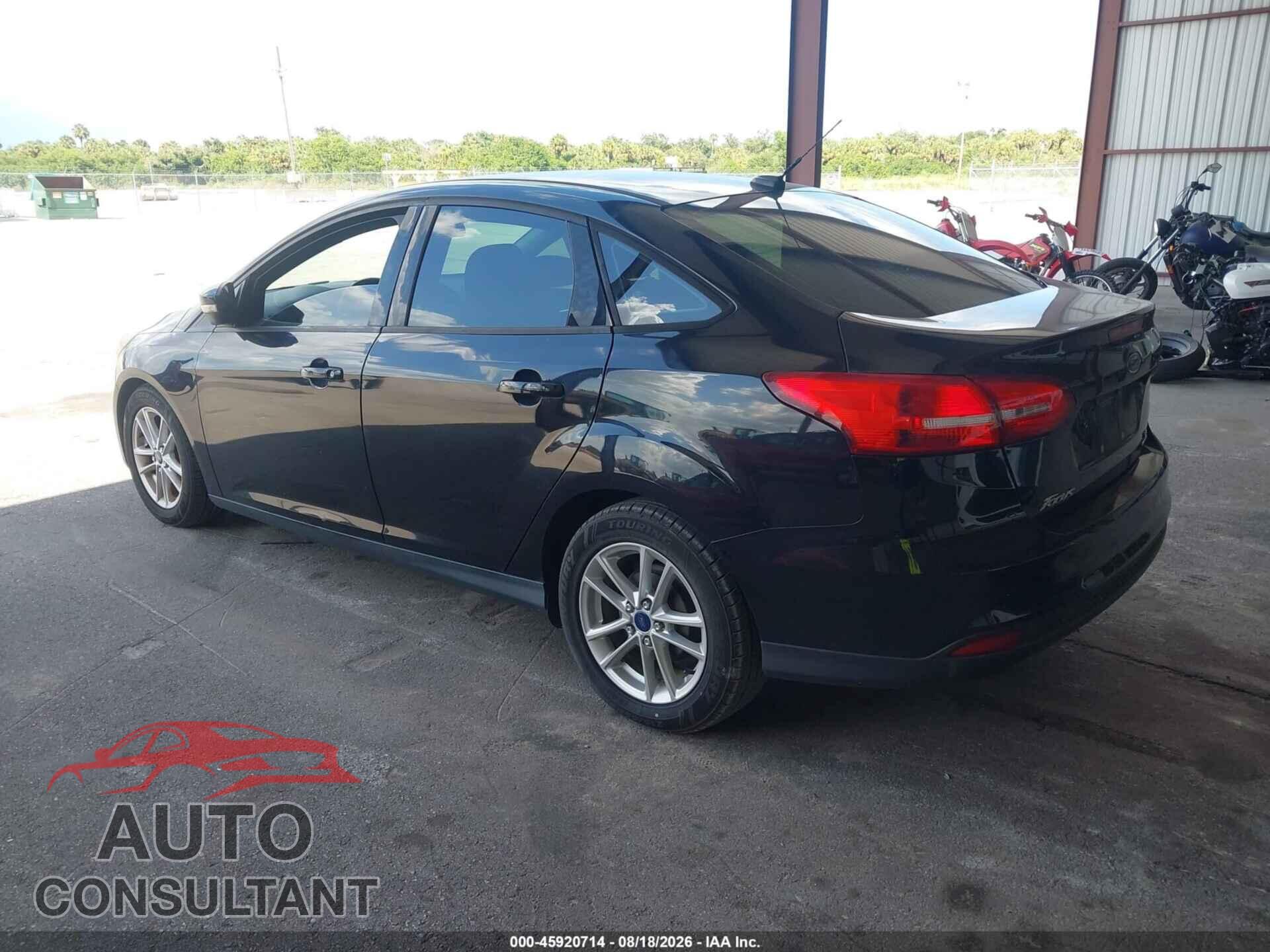 FORD FOCUS 2016 - 1FADP3F20GL204920