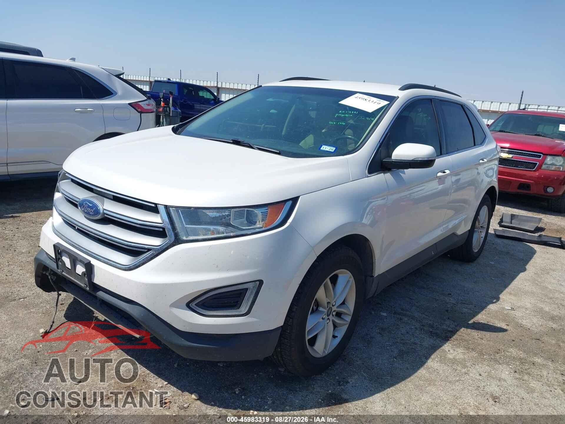 FORD EDGE 2015 - 2FMTK3J89FBB38569