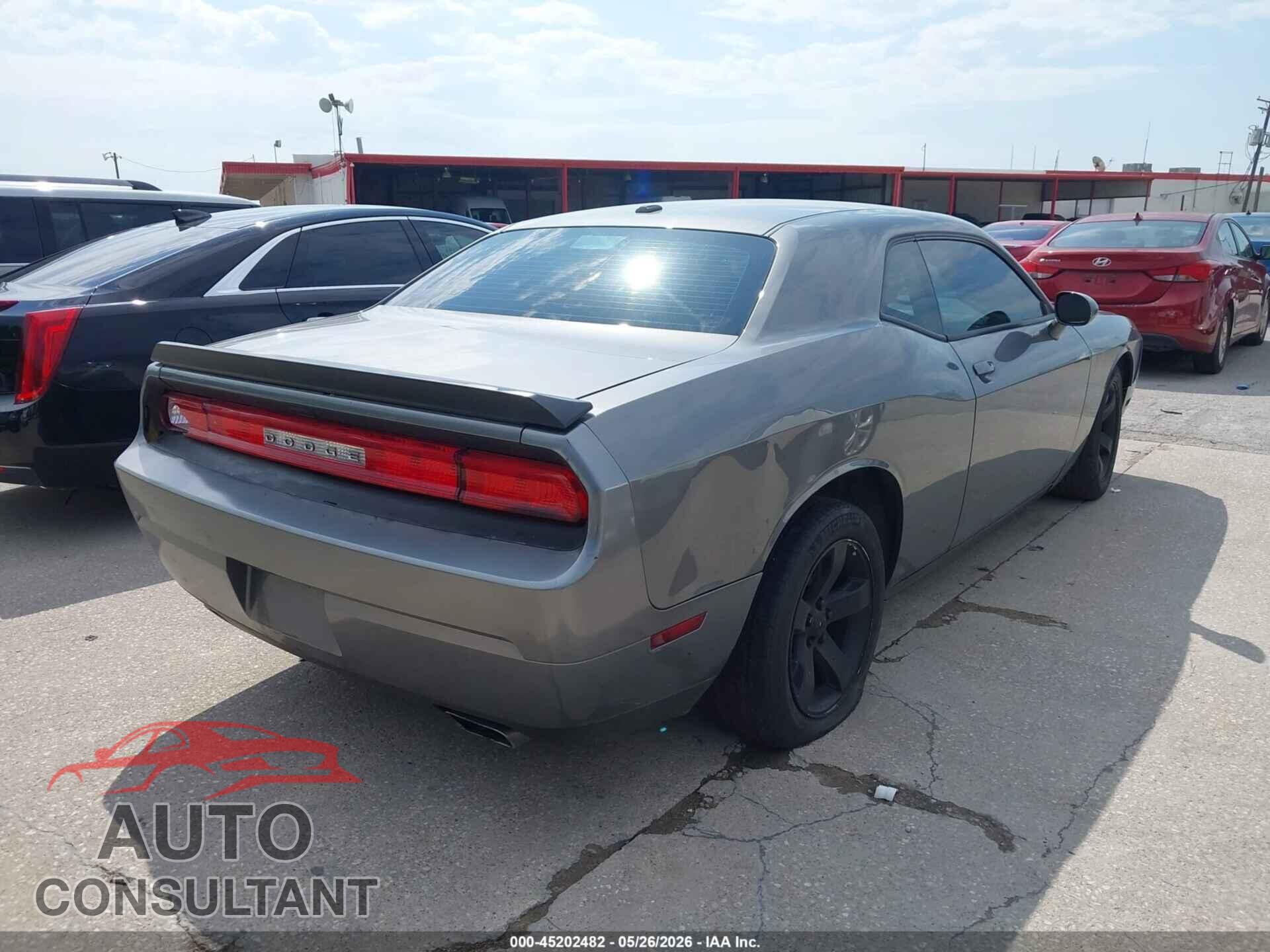 DODGE CHALLENGER 2012 - 2C3CDYAG2CH204802