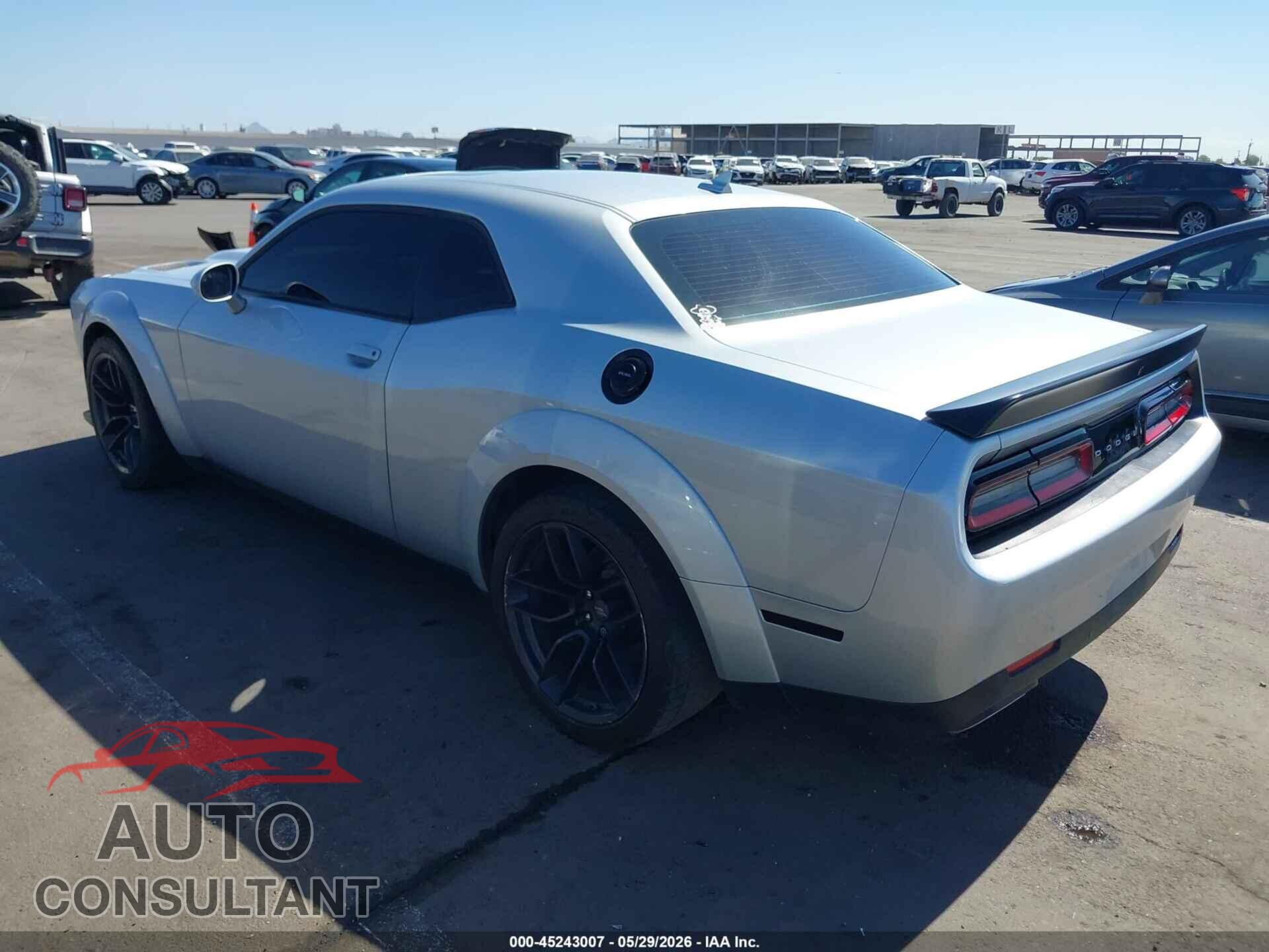 DODGE CHALLENGER 2019 - 2C3CDZFJ2KH707089