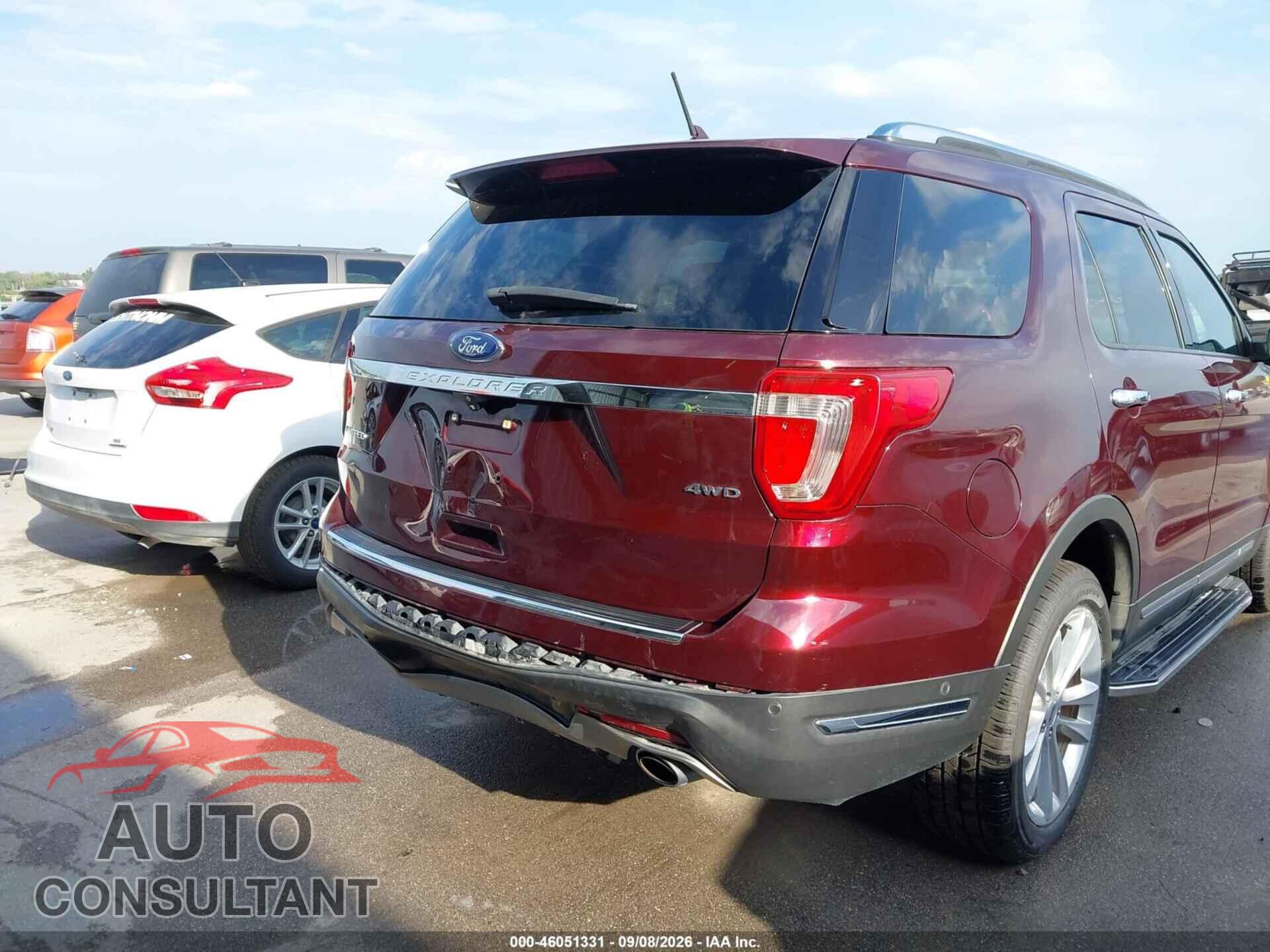 FORD EXPLORER 2018 - 1FM5K8F82JGB43421