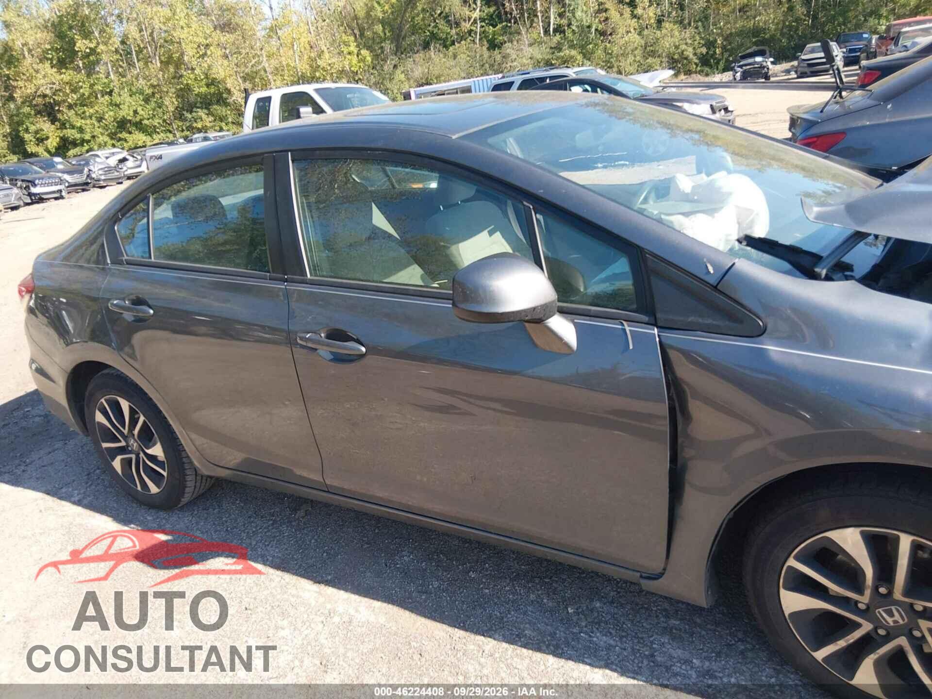 HONDA CIVIC 2013 - 19XFB2F82DE281101