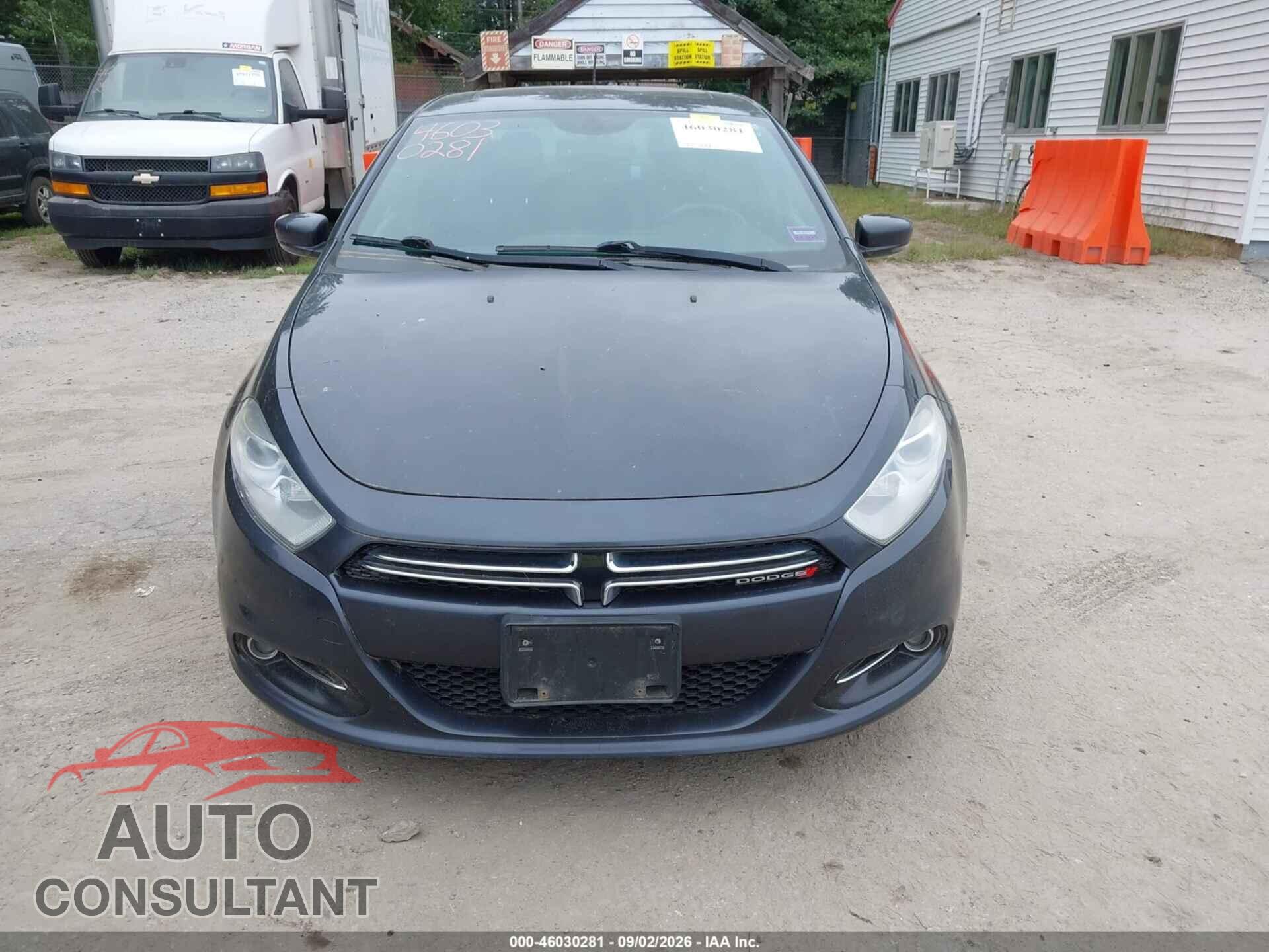 DODGE DART 2013 - 1C3CDFCA9DD268024