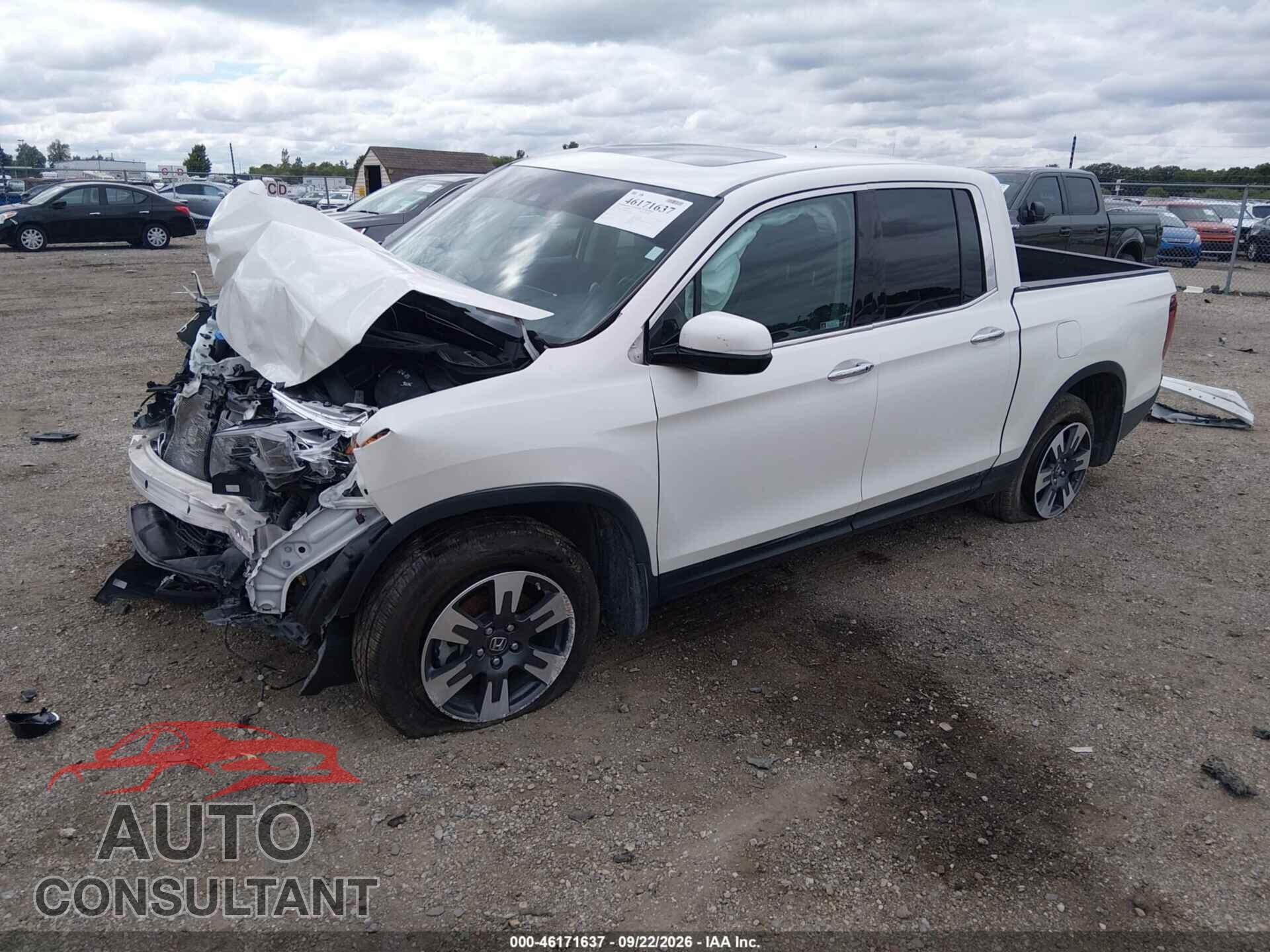 HONDA RIDGELINE 2019 - 5FPYK3F72KB036271