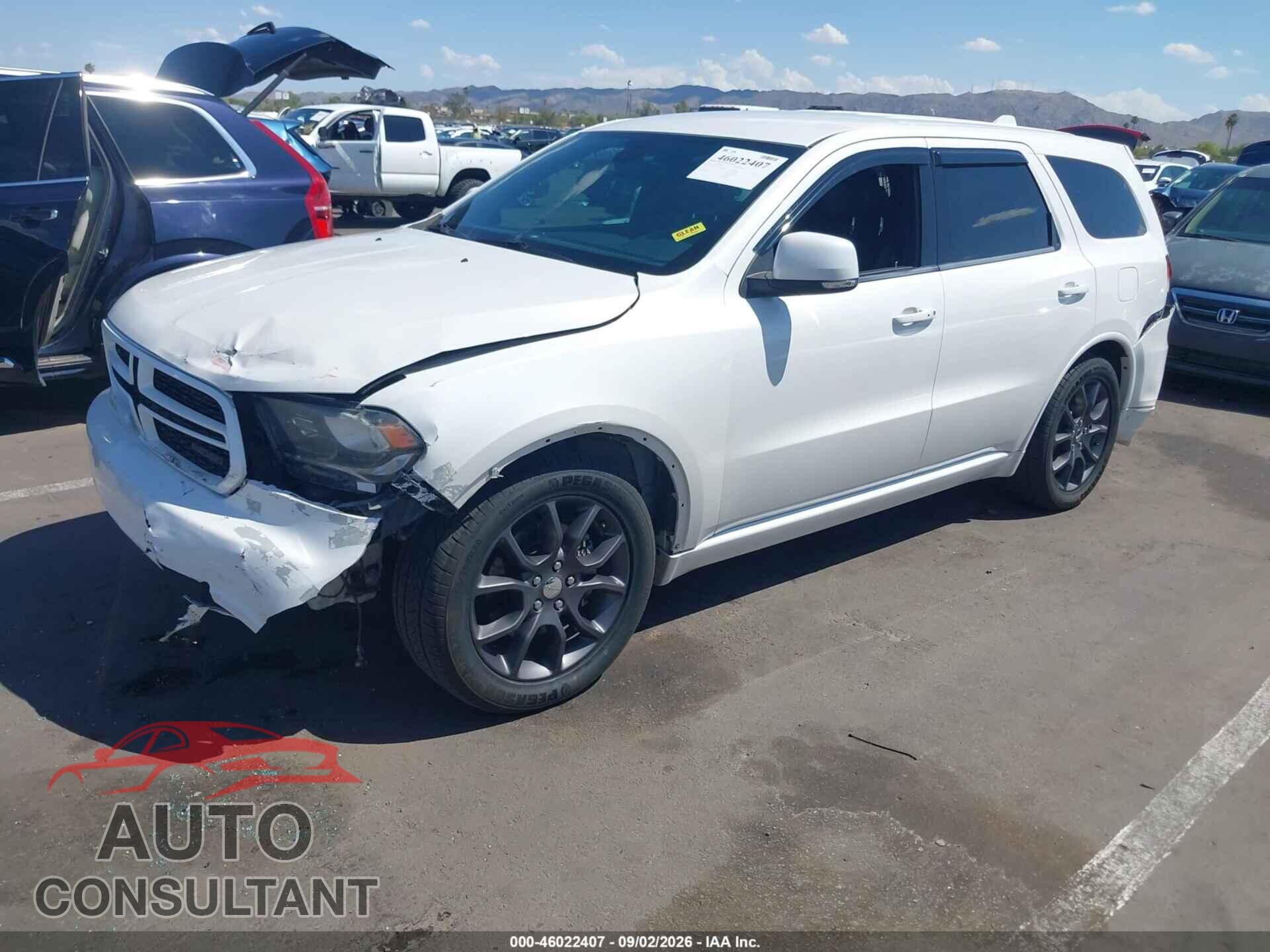 DODGE DURANGO 2017 - 1C4SDJCT0HC726105