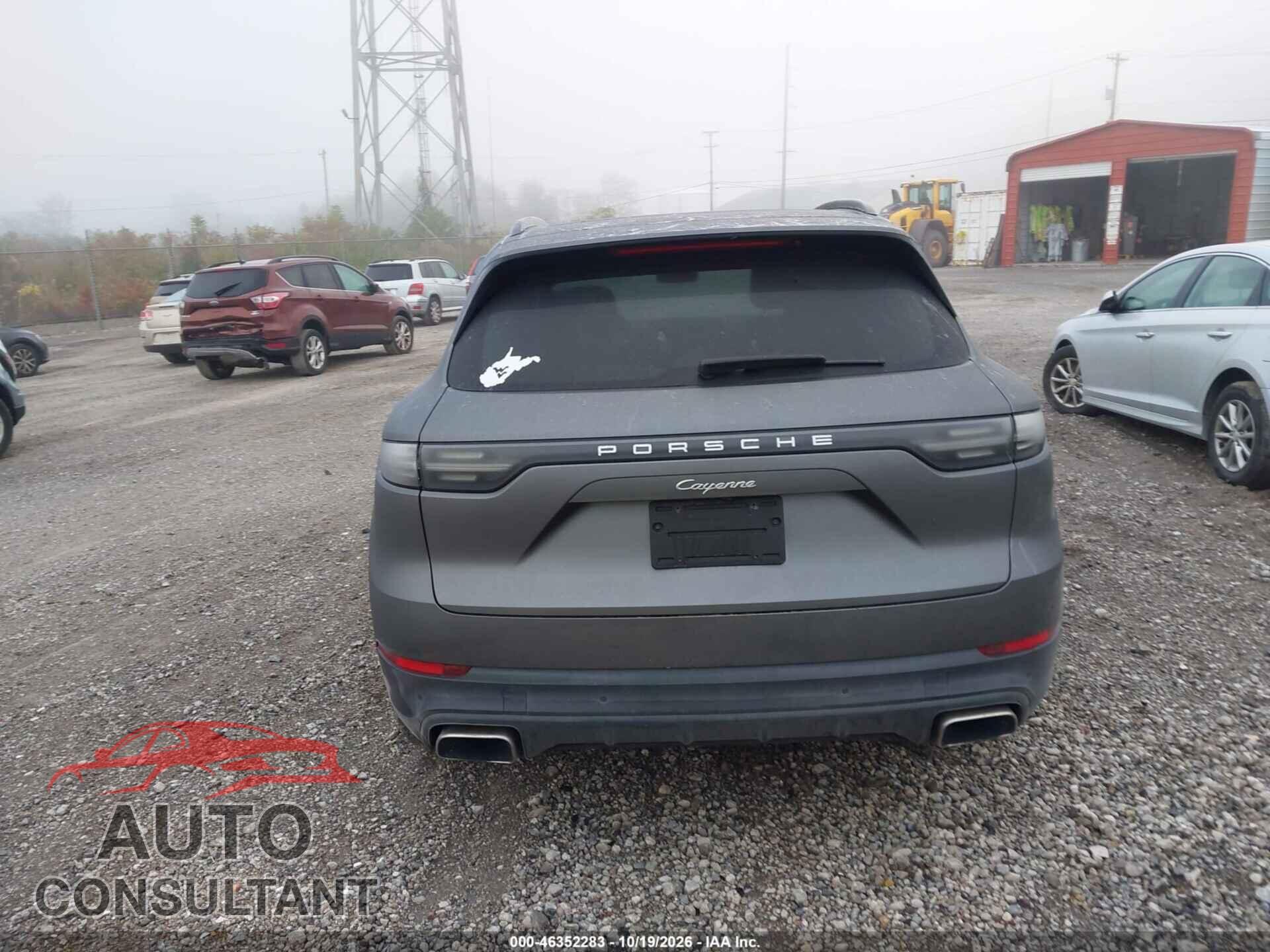PORSCHE CAYENNE 2019 - WP1AA2AY6KDA18658