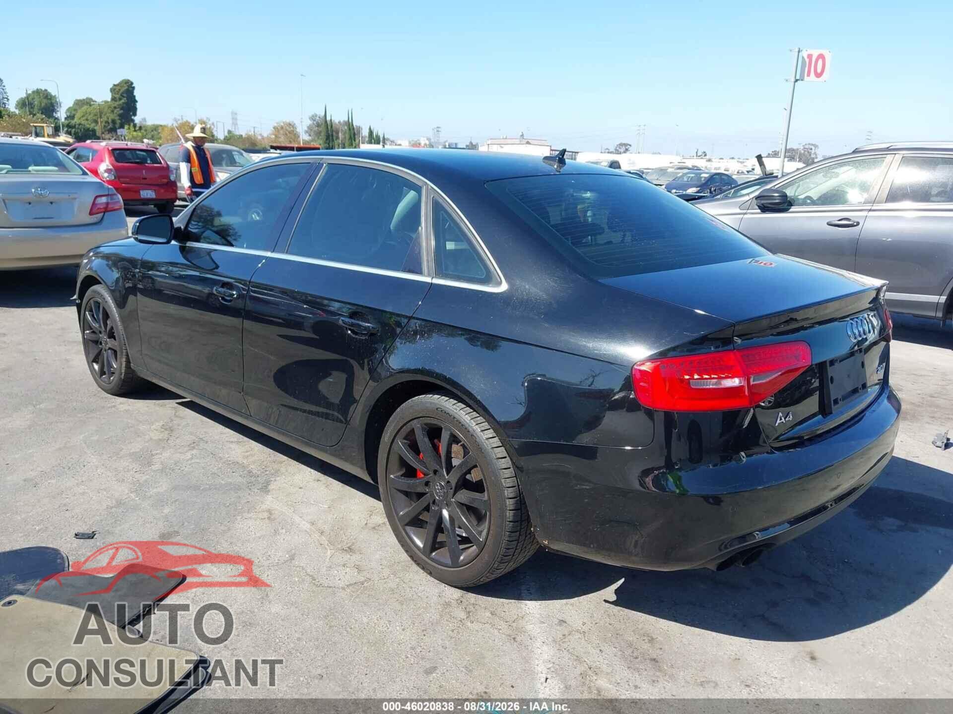 AUDI A4 2013 - WAUEFAFL1DN010862