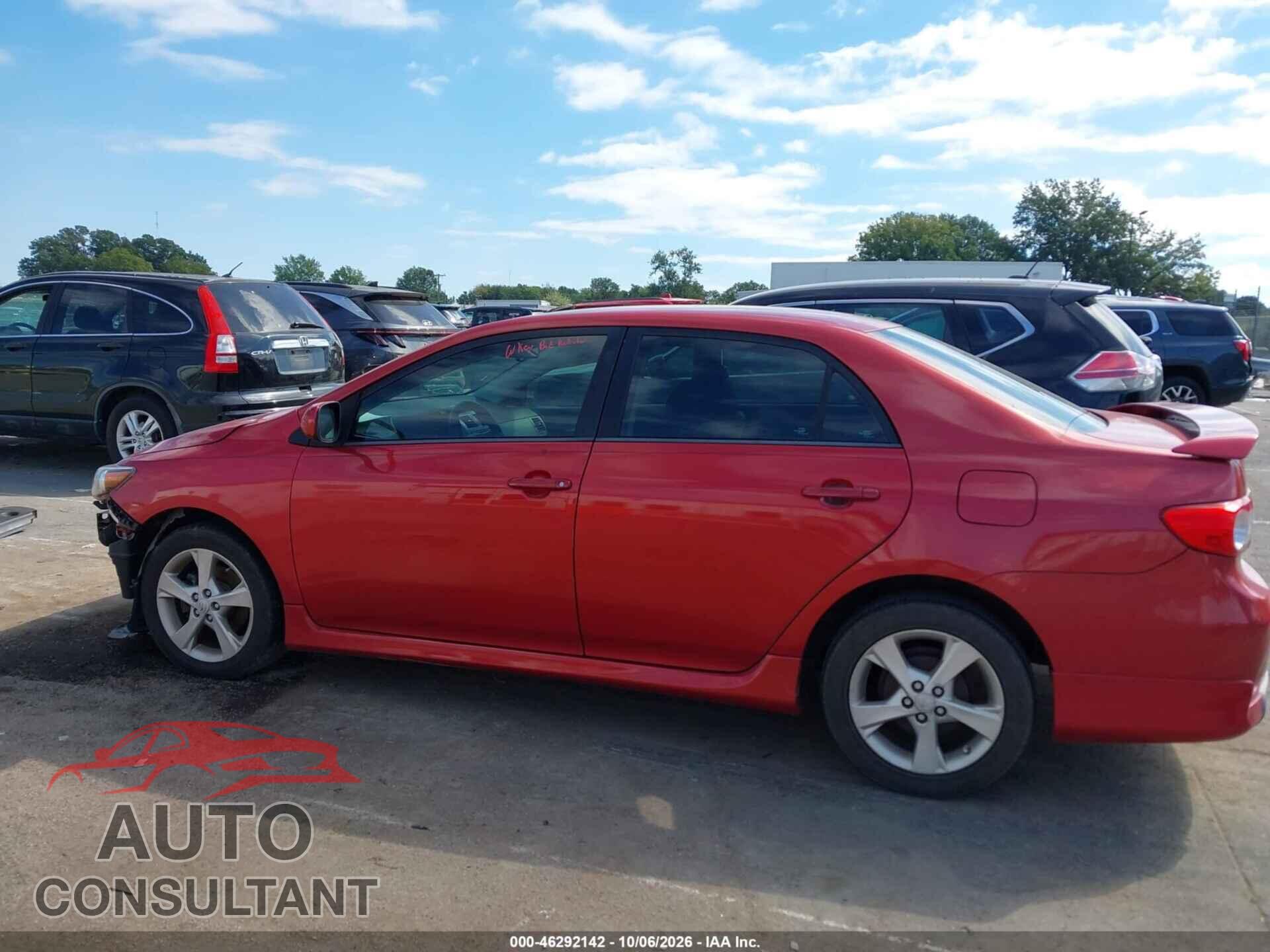 TOYOTA COROLLA 2013 - 5YFBU4EEXDP147866
