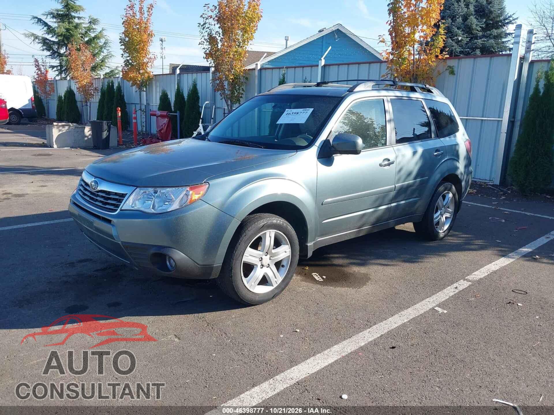 SUBARU FORESTER 2010 - JF2SH6DC2AH905854