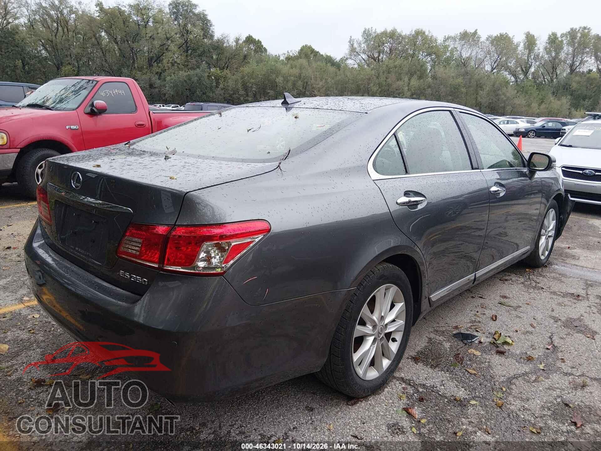 LEXUS ES 350 2012 - JTHBK1EG5C2511385