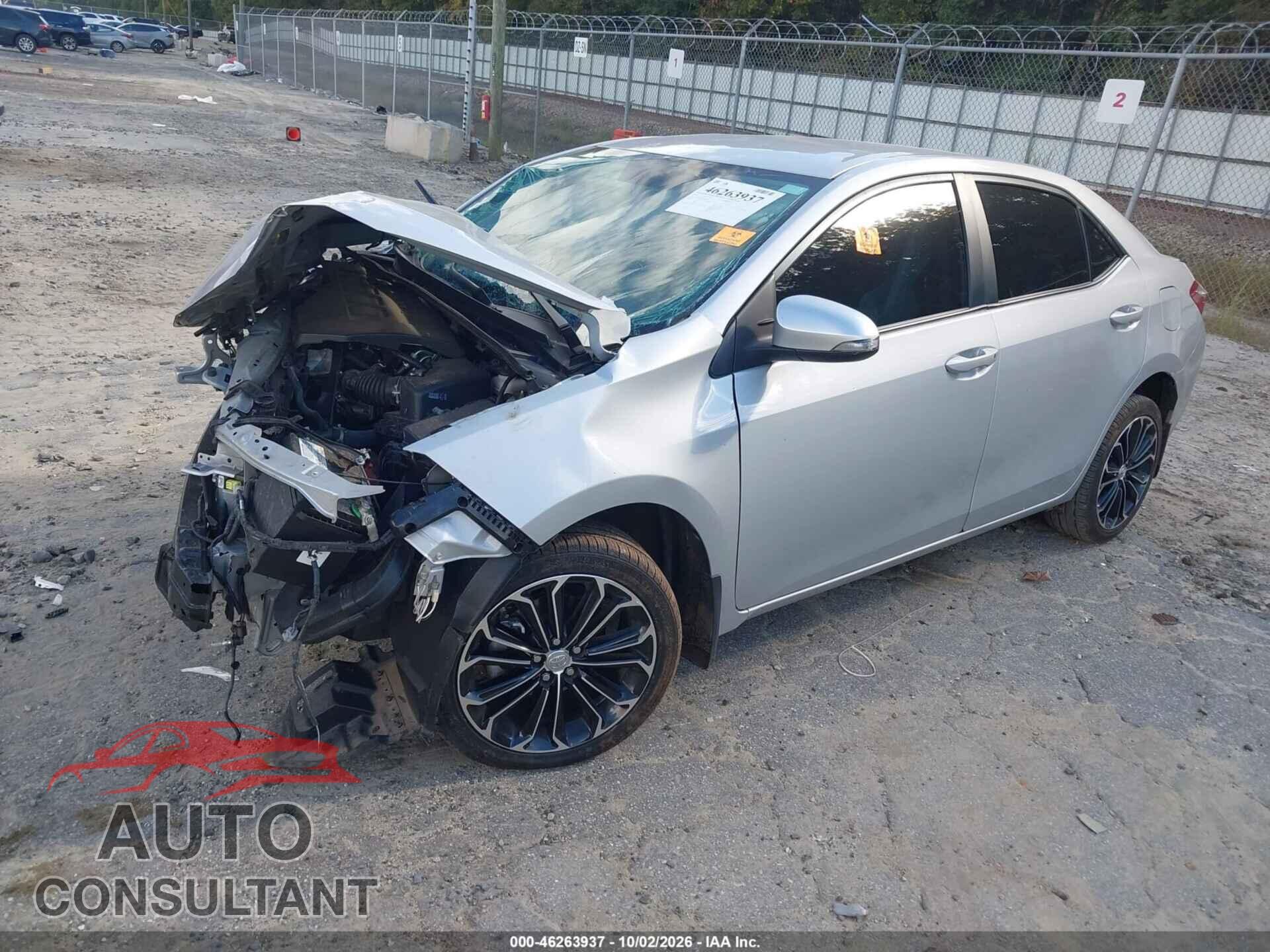 TOYOTA COROLLA 2014 - 2T1BURHE2EC002895