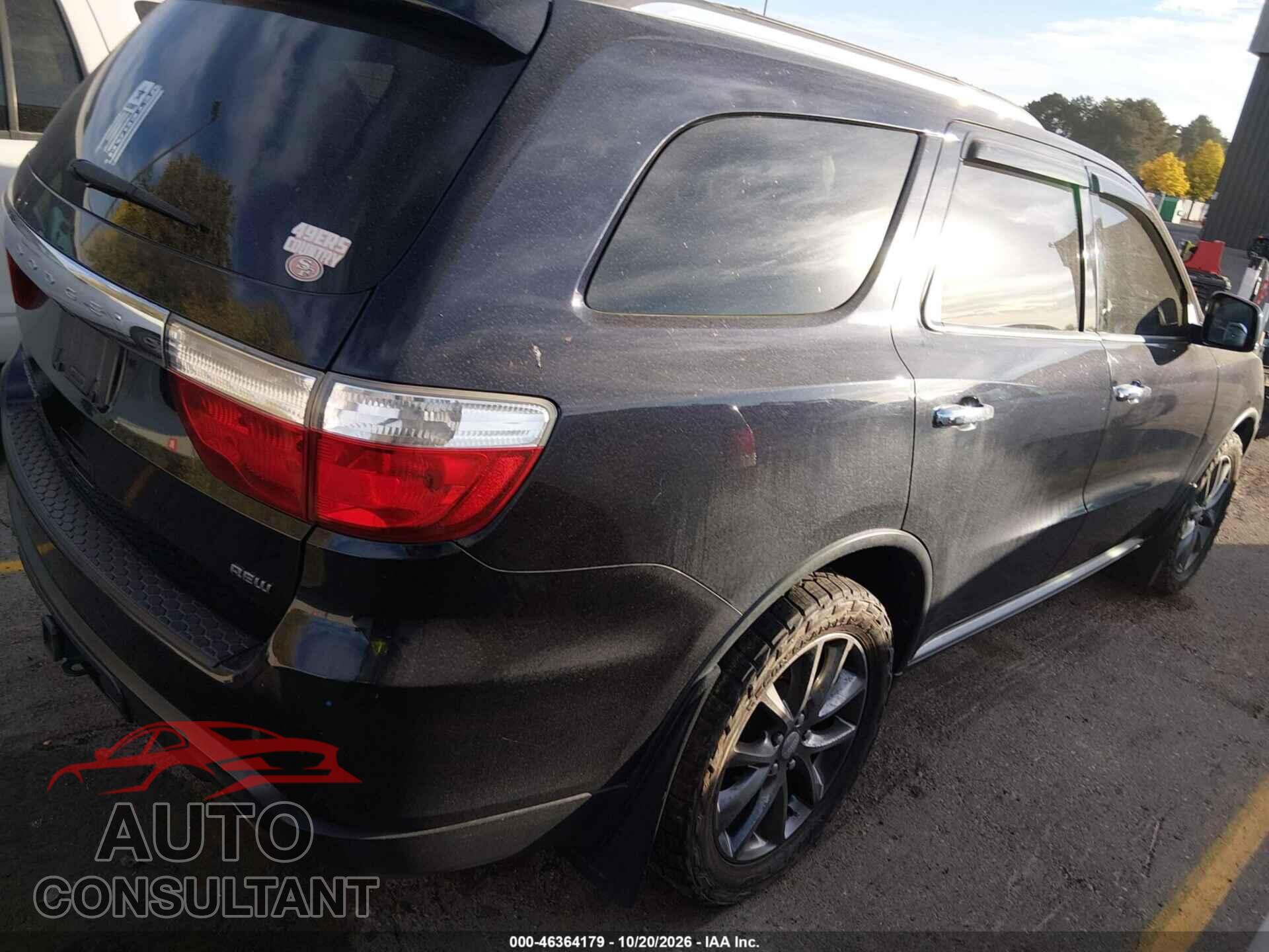 DODGE DURANGO 2011 - 1D4SE4GT8BC698976