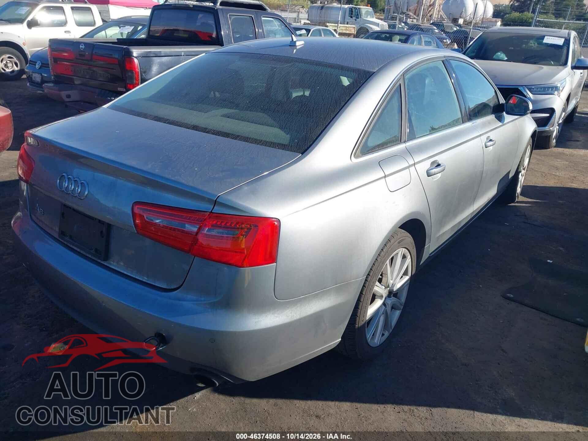 AUDI A6 2013 - WAUGFAFC0DN069412