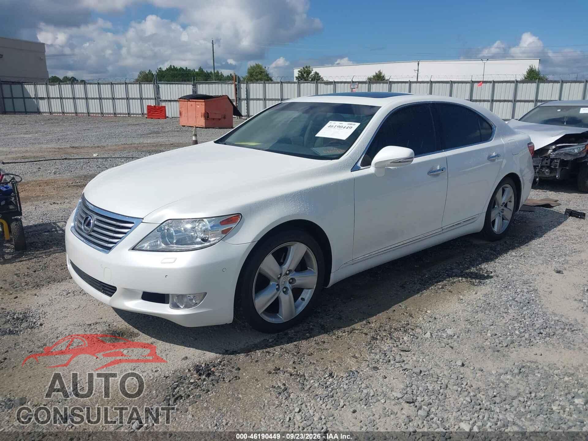 LEXUS LS 460 2011 - JTHBL5EF3B5106537