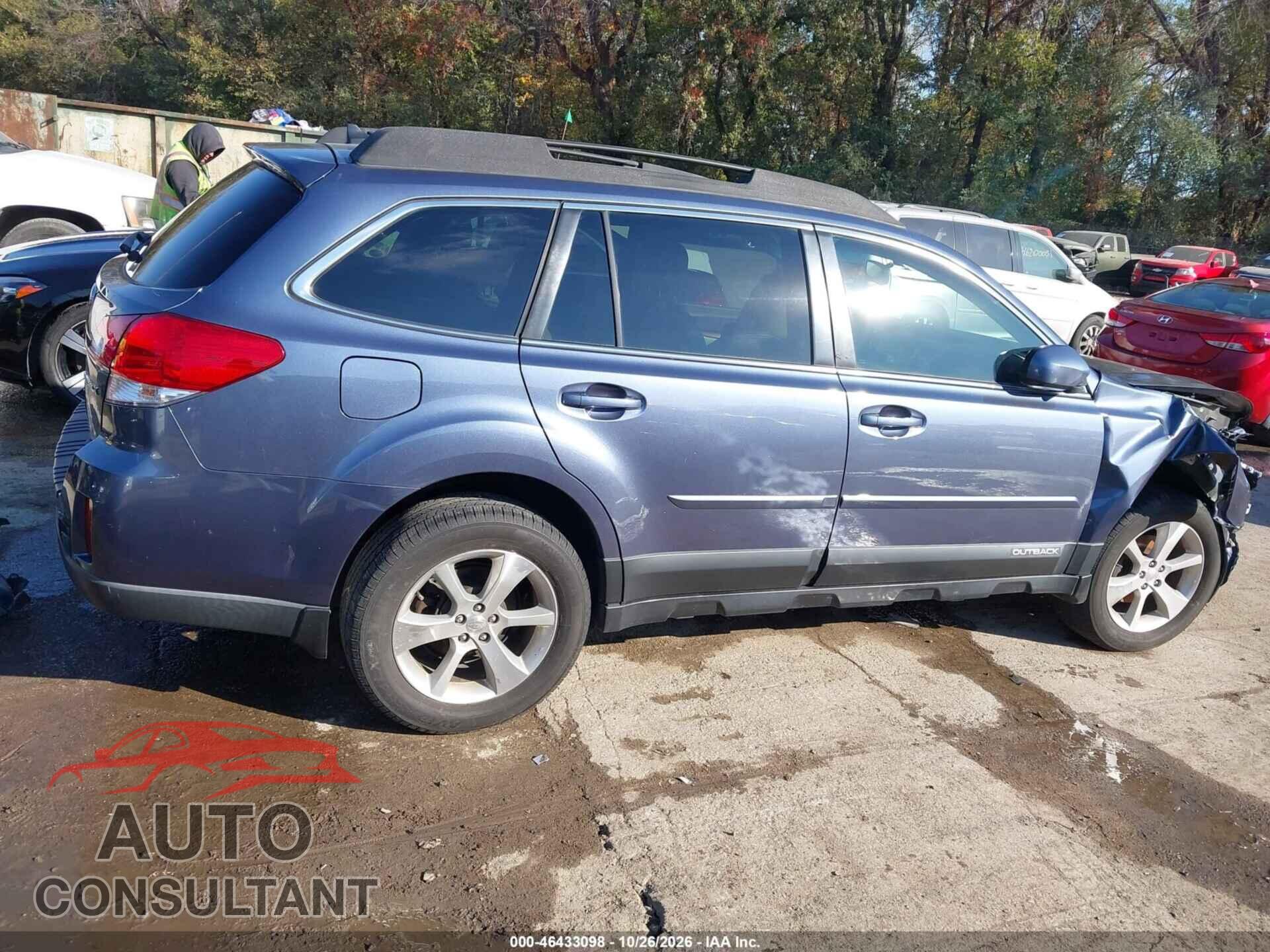 SUBARU OUTBACK 2014 - 4S4BRCKC3E3261812