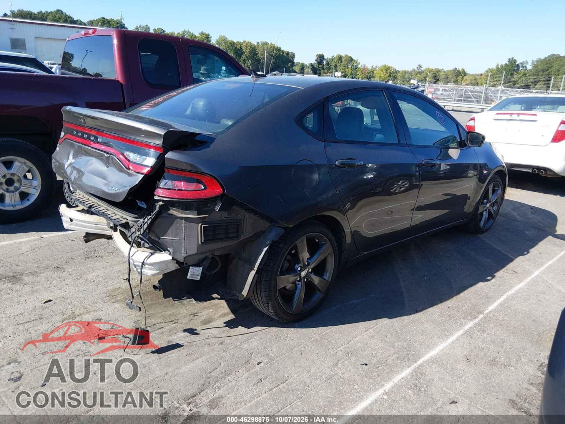 DODGE DART 2016 - 1C3CDFEBXGD680852