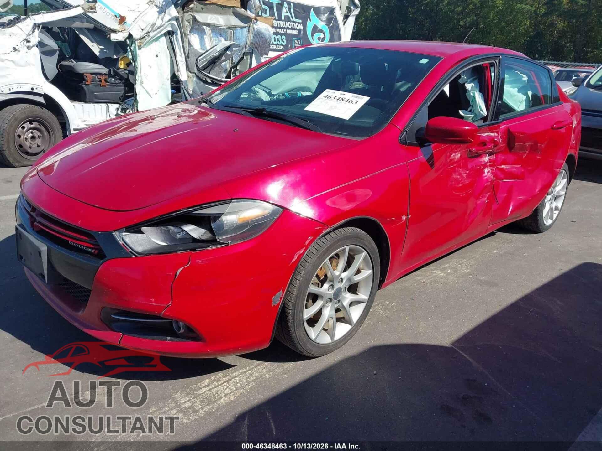 DODGE DART 2013 - 1C3CDFBH4DD699238