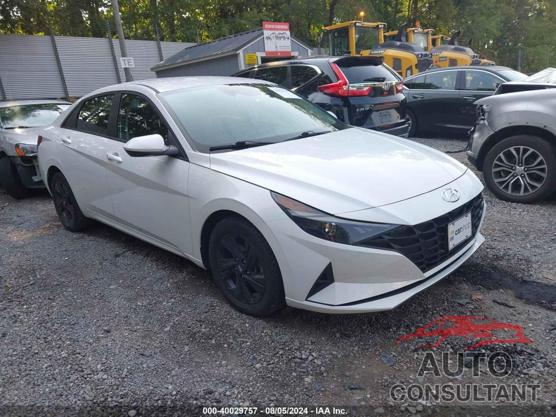 HYUNDAI ELANTRA 2021 - 5NPLM4AG3MH020711