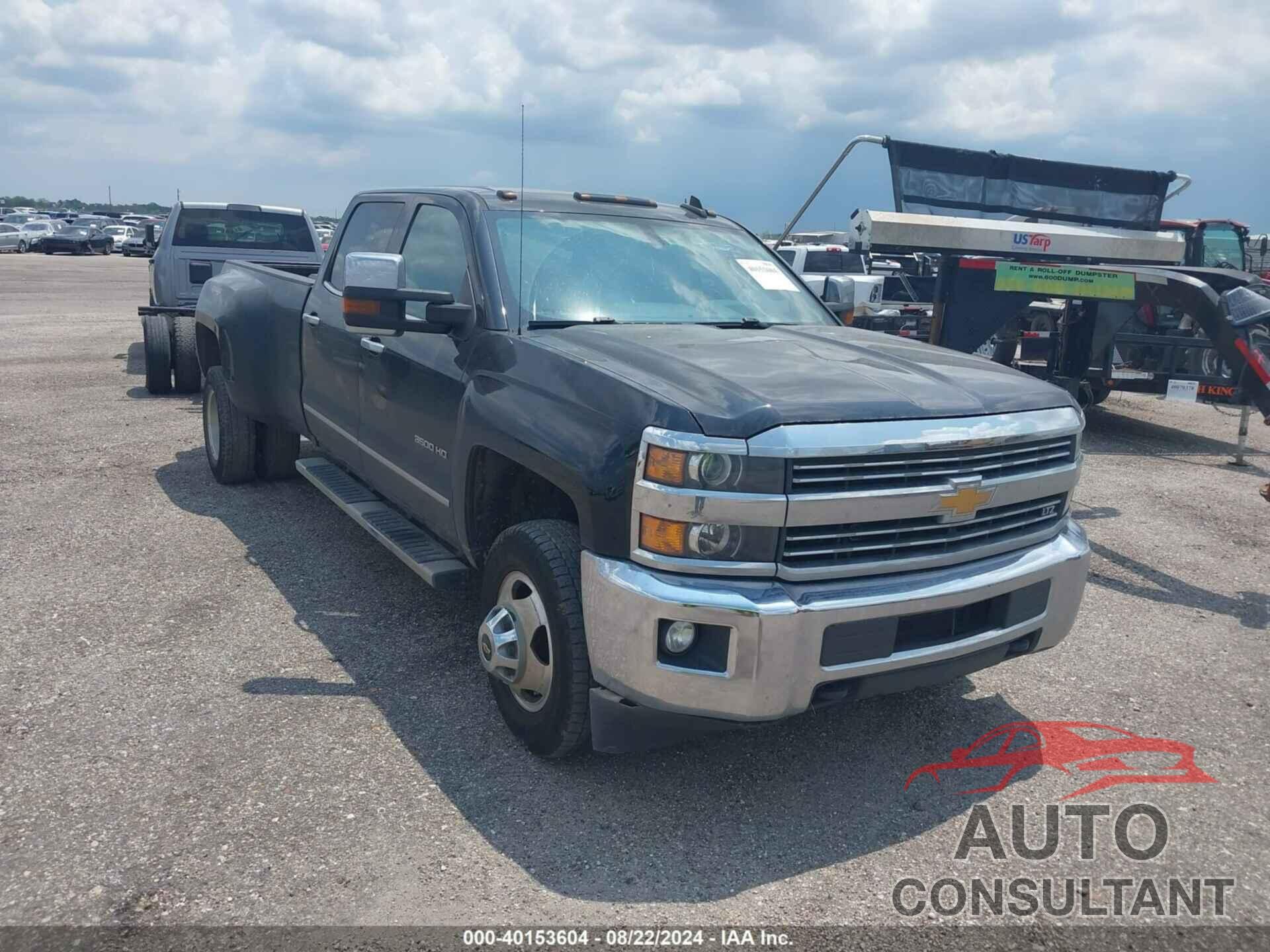 CHEVROLET SILVERADO 3500HD 2016 - 1GC4K0CG9GF222371