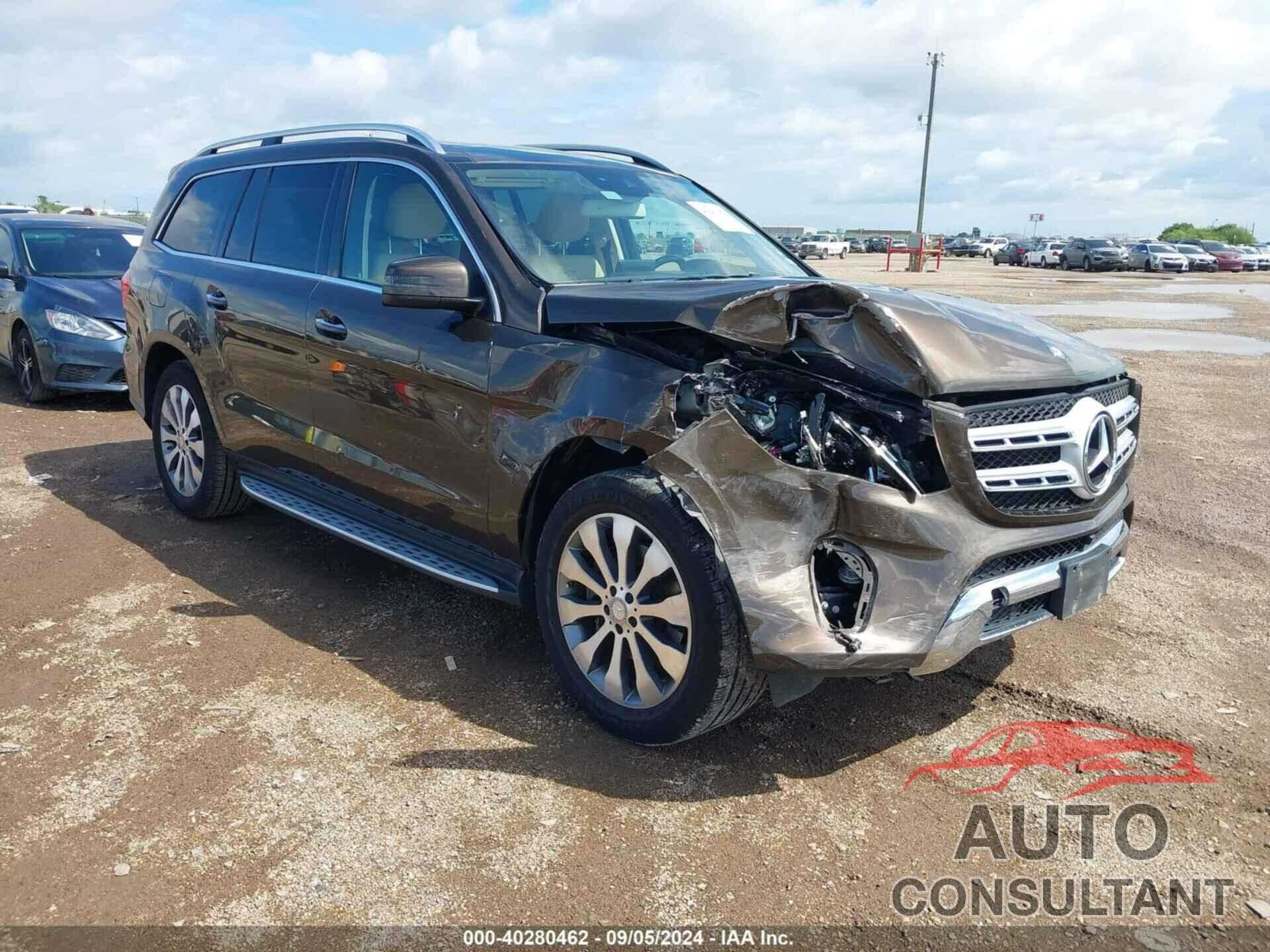 MERCEDES-BENZ GLS 450 2017 - 4JGDF6EE9HA897456