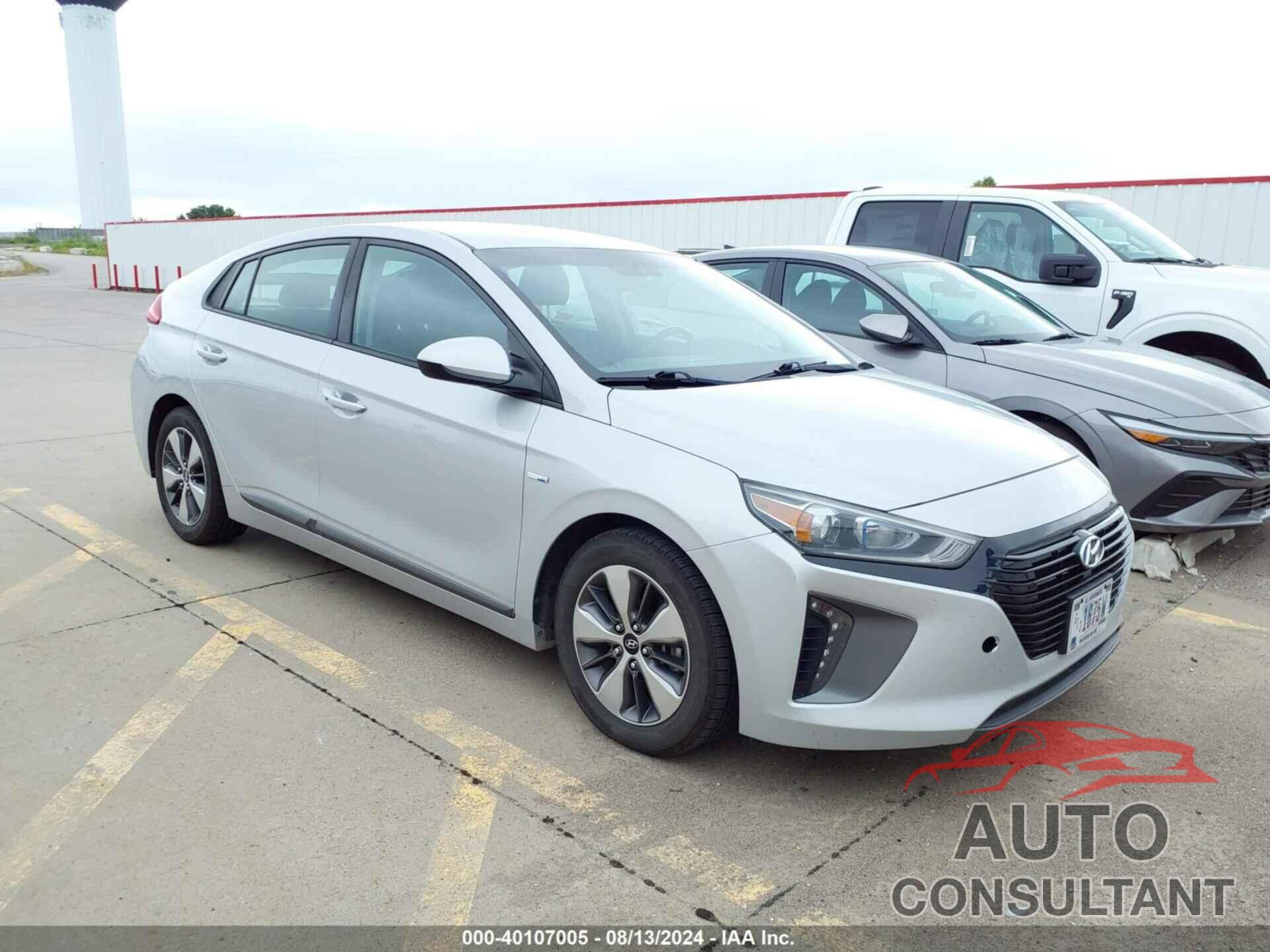 HYUNDAI IONIQ PLUG-IN HYBRID 2019 - KMHC65LD1KU156272