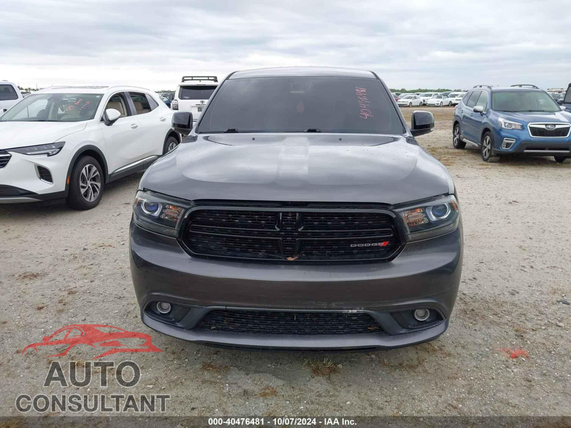 DODGE DURANGO 2017 - 1C4RDHDG0HC944604