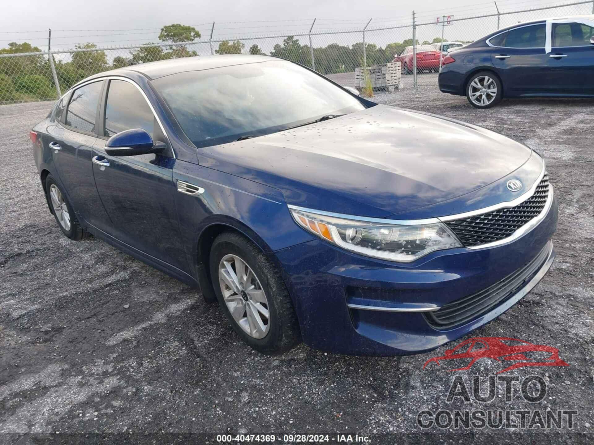 KIA OPTIMA 2016 - 5XXGT4L31GG115492