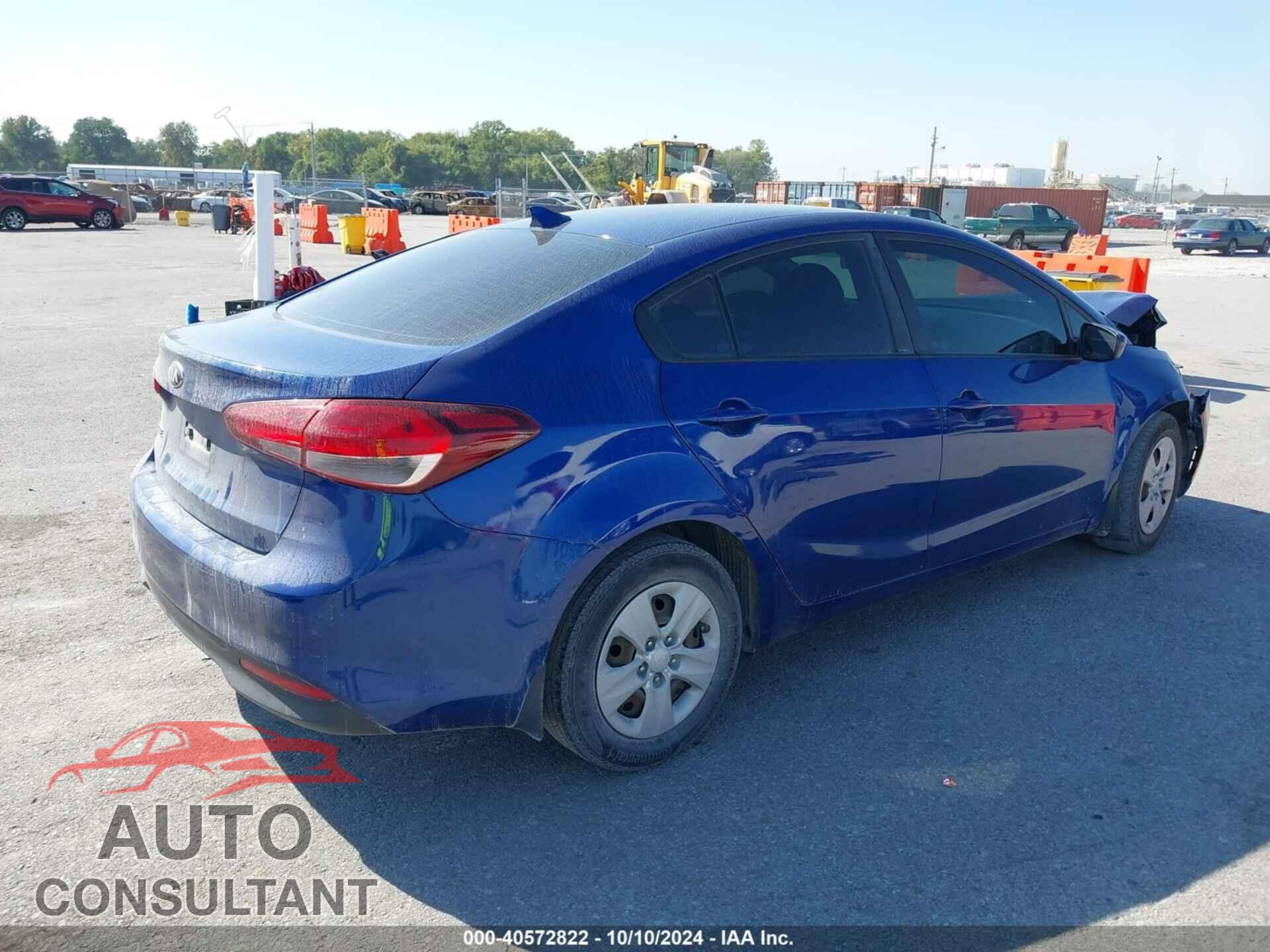 KIA FORTE 2017 - 3KPFK4A74HE086830