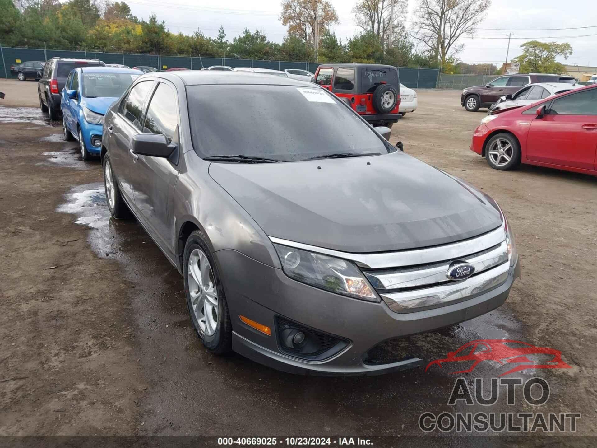 FORD FUSION 2012 - 3FAHP0HAXCR321663