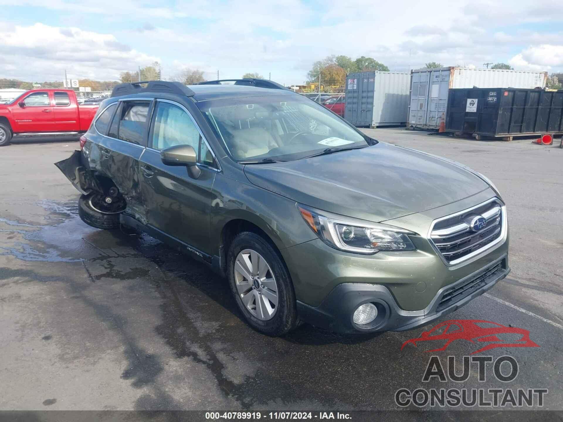 SUBARU OUTBACK 2019 - 4S4BSAFC0K3296564