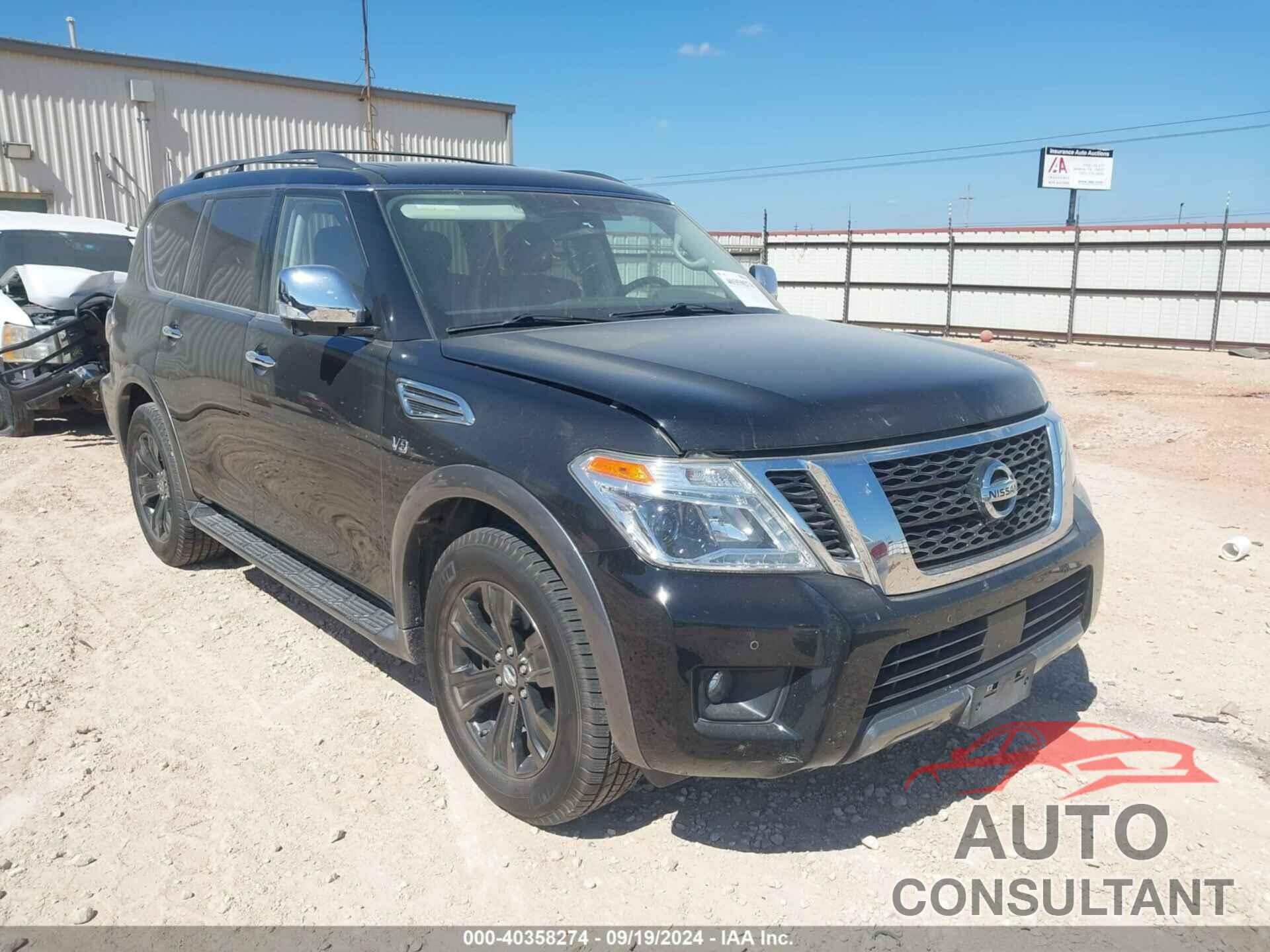 NISSAN ARMADA 2019 - JN8AY2ND9K9092877