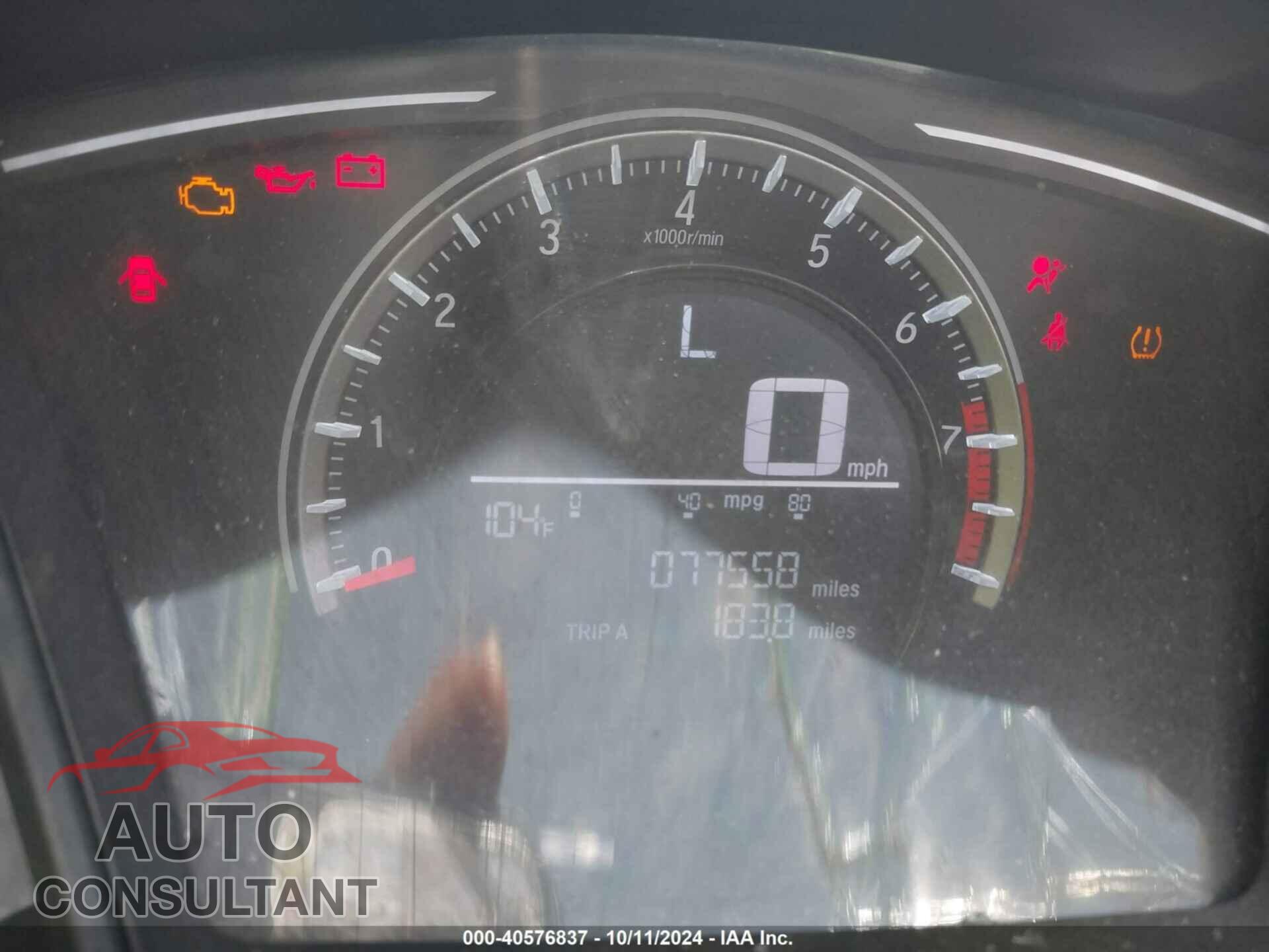 HONDA CIVIC 2018 - 2HGFC2F5XJH522018