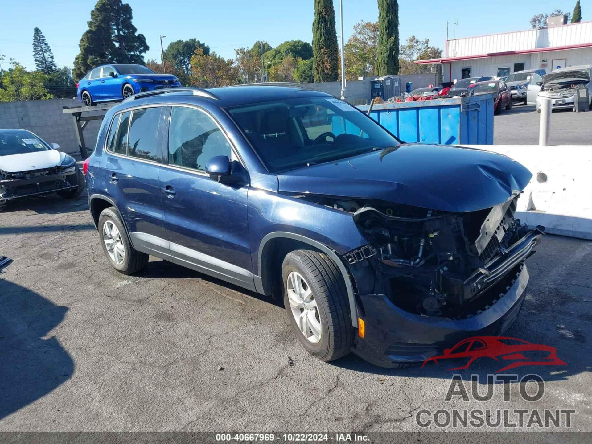 VOLKSWAGEN TIGUAN 2015 - WVGAV7AX3FW539885