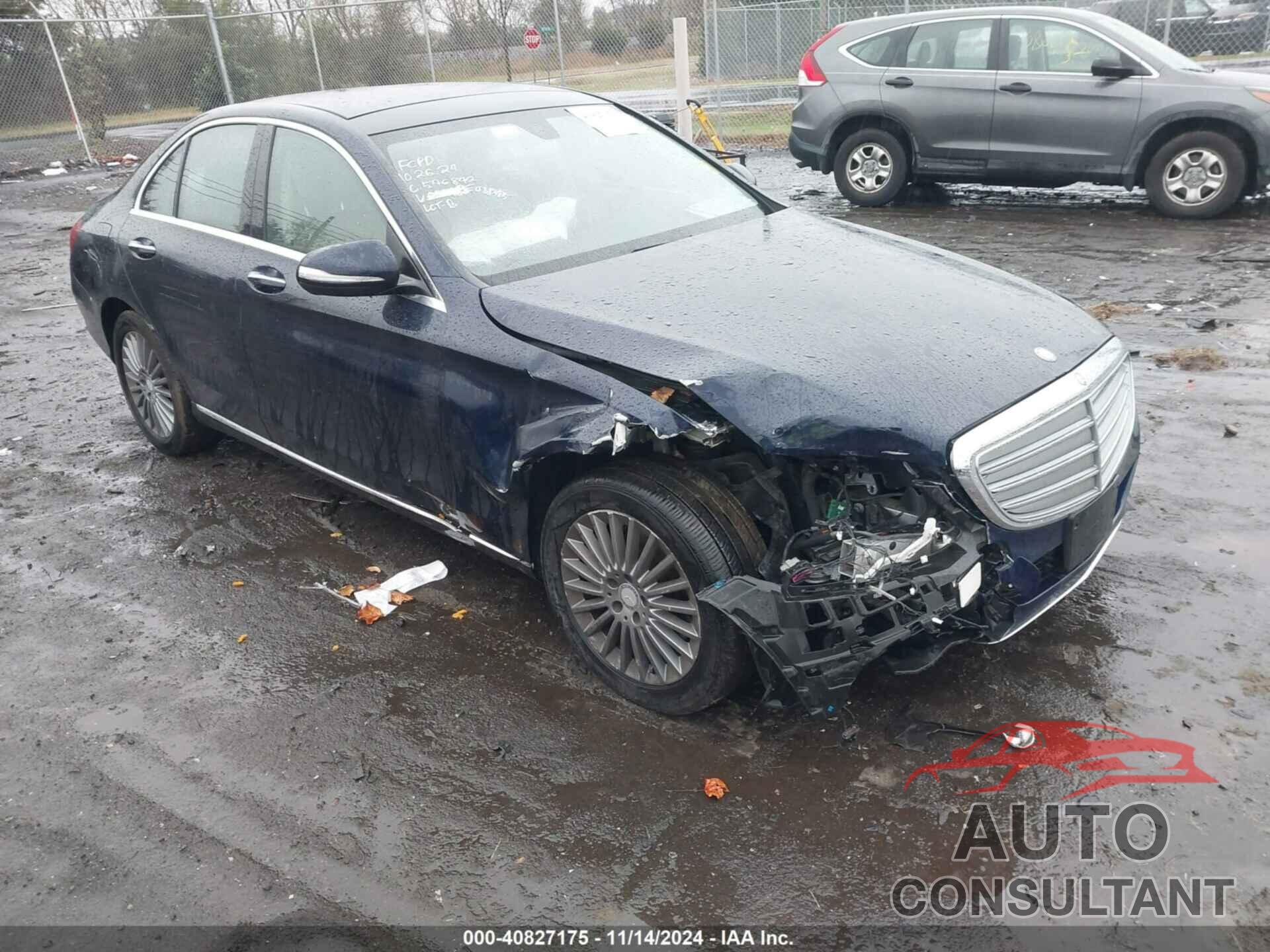 MERCEDES-BENZ C 300 2015 - 55SWF4KB8FU038485