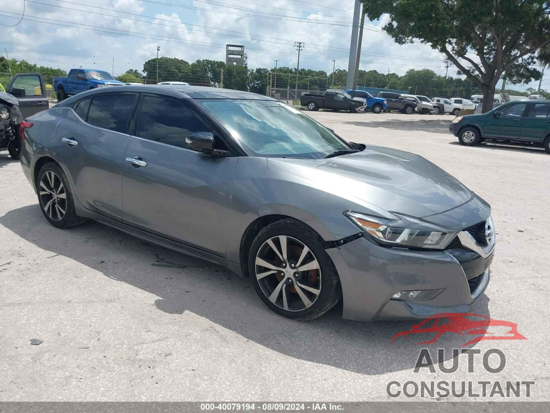 NISSAN MAXIMA 2016 - 1N4AA6APXGC402462