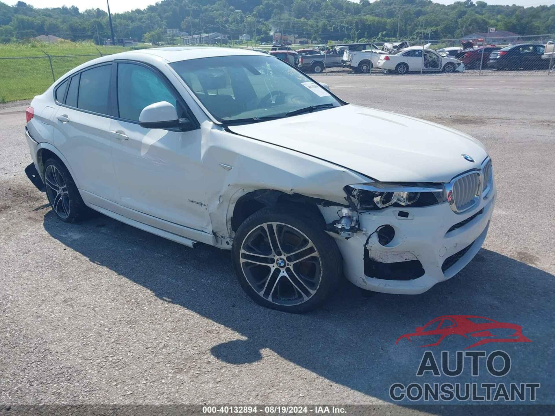 BMW X4 2016 - 5UXXW3C53G0R21790