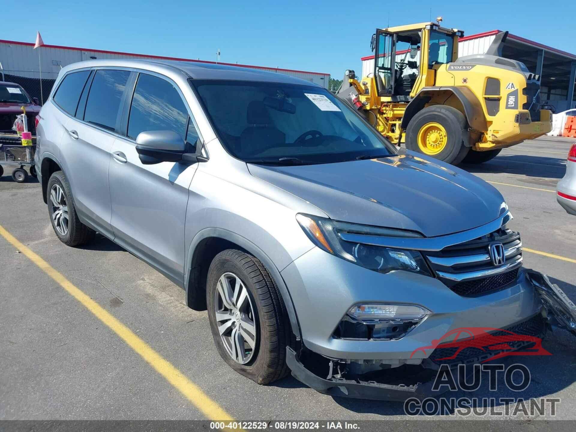 HONDA PILOT 2017 - 5FNYF6H54HB087788