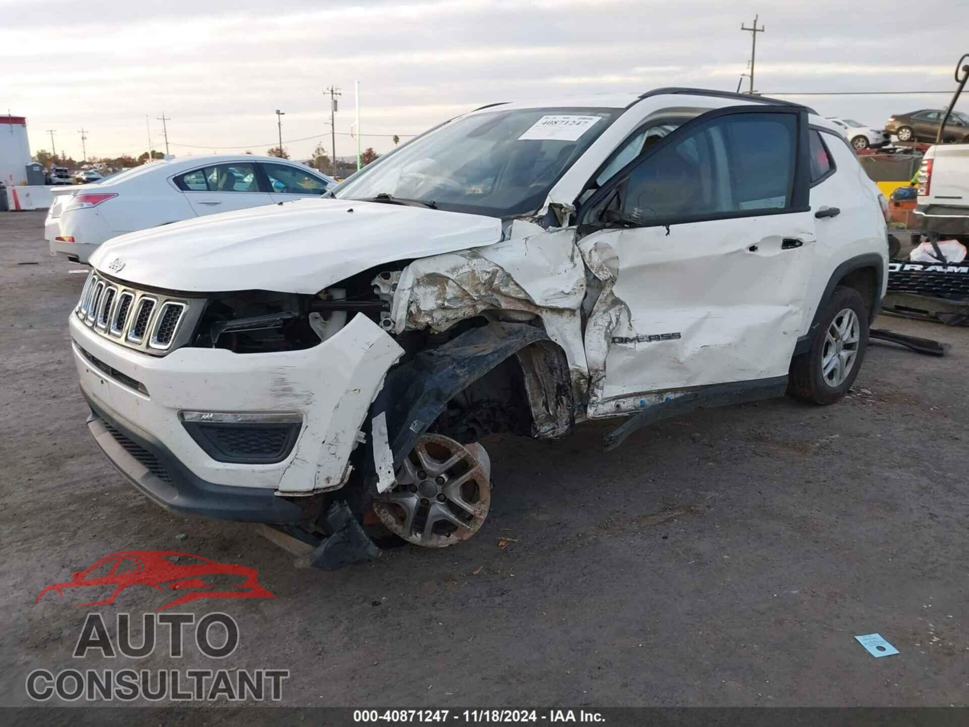 JEEP NEW COMPASS 2017 - 3C4NJCAB4HT669570