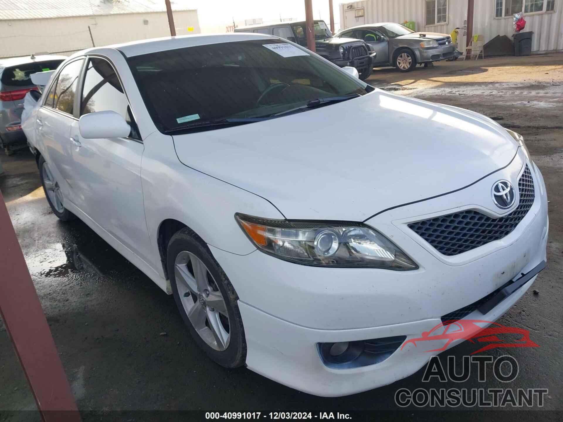 TOYOTA CAMRY 2010 - 4T1BF3EK8AU502957