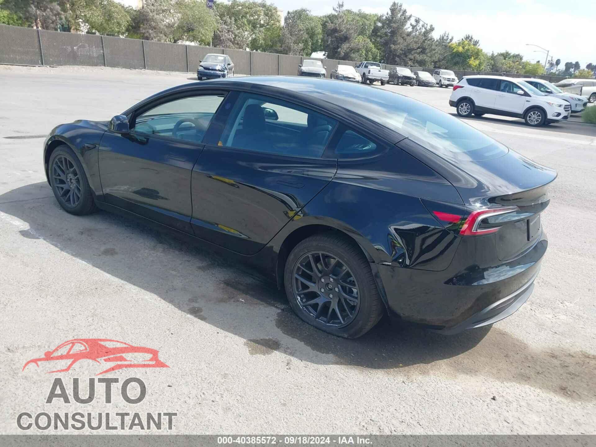 TESLA MODEL 3 2024 - 5YJ3E1EB8RF793593